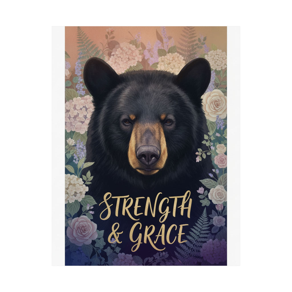 Affirmation — Bear — Matte Poster