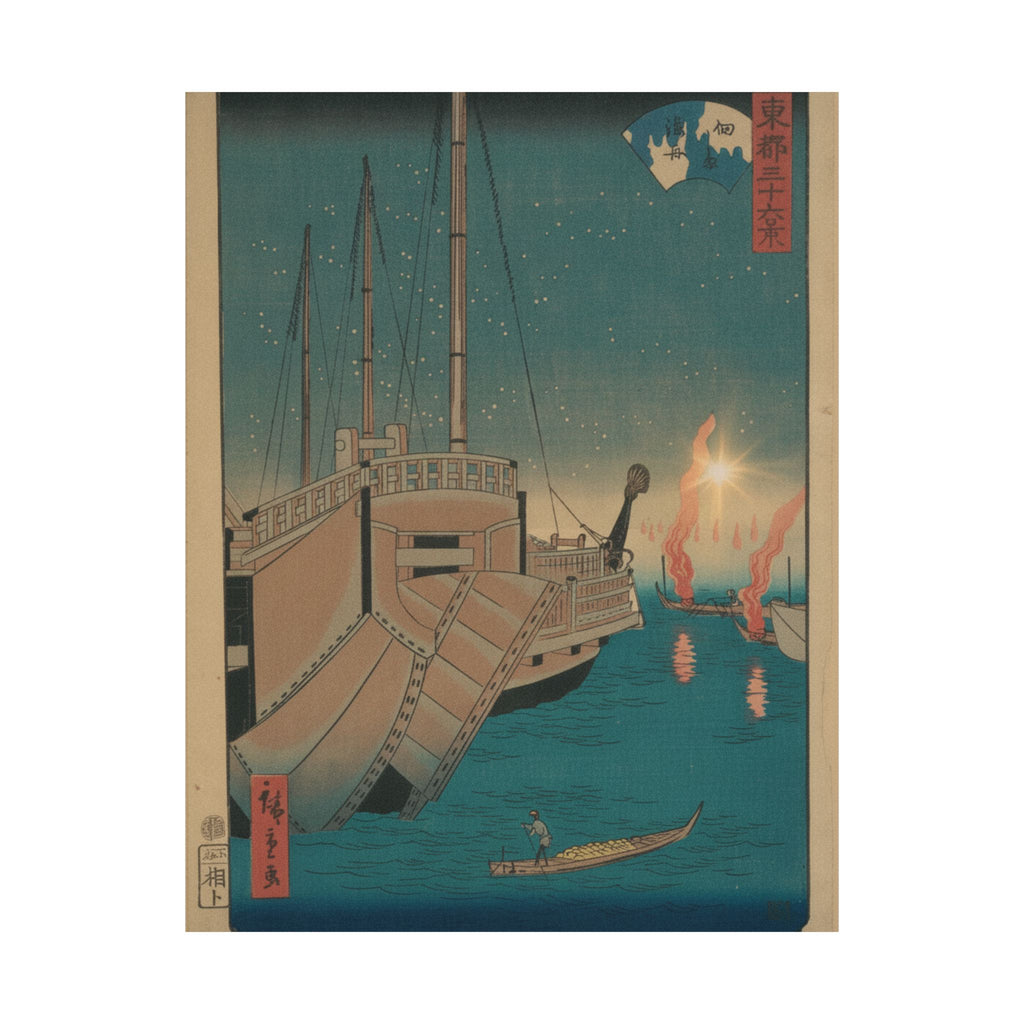Cinematic — Tsukudajima Gyoshoi — Matte Poster