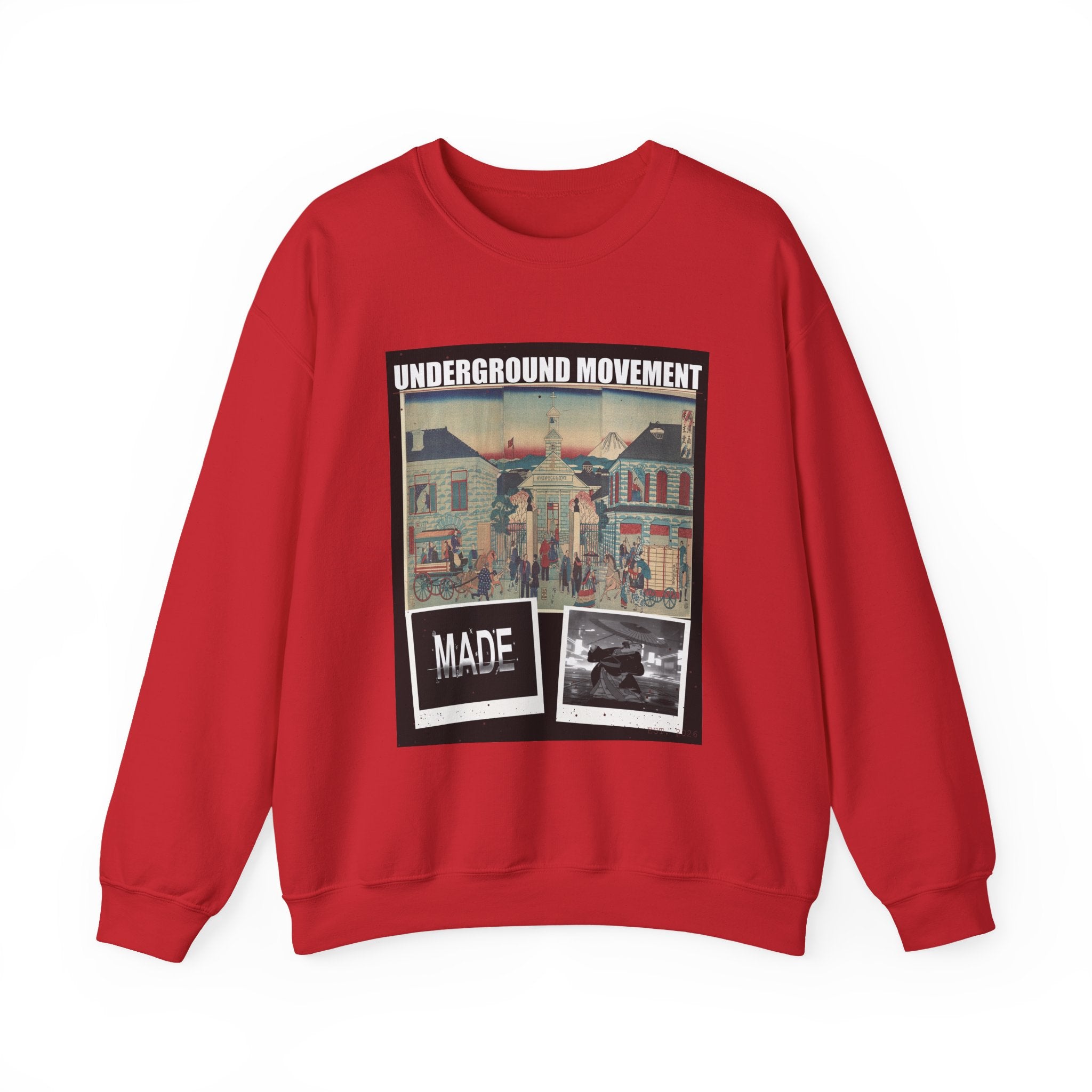 UNDERGROUND MOVEMENT crewneck sweatshirt — product view 6