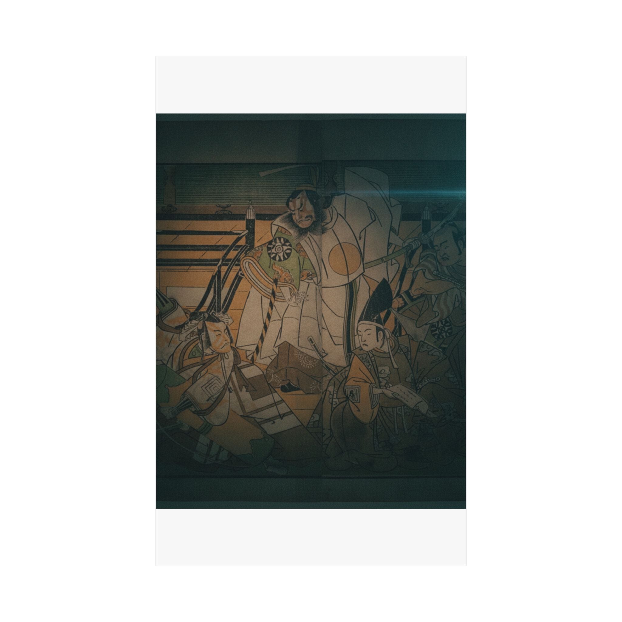 Cinematic — Four Actors In Unidentified Roles — Matte Poster