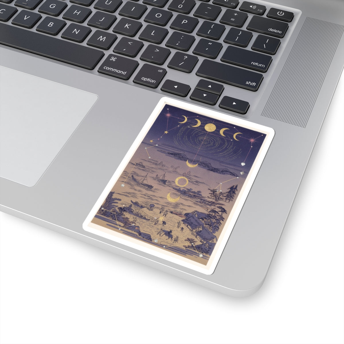 Celestial — Sails Returning To Yahashi — Kiss-Cut Sticker