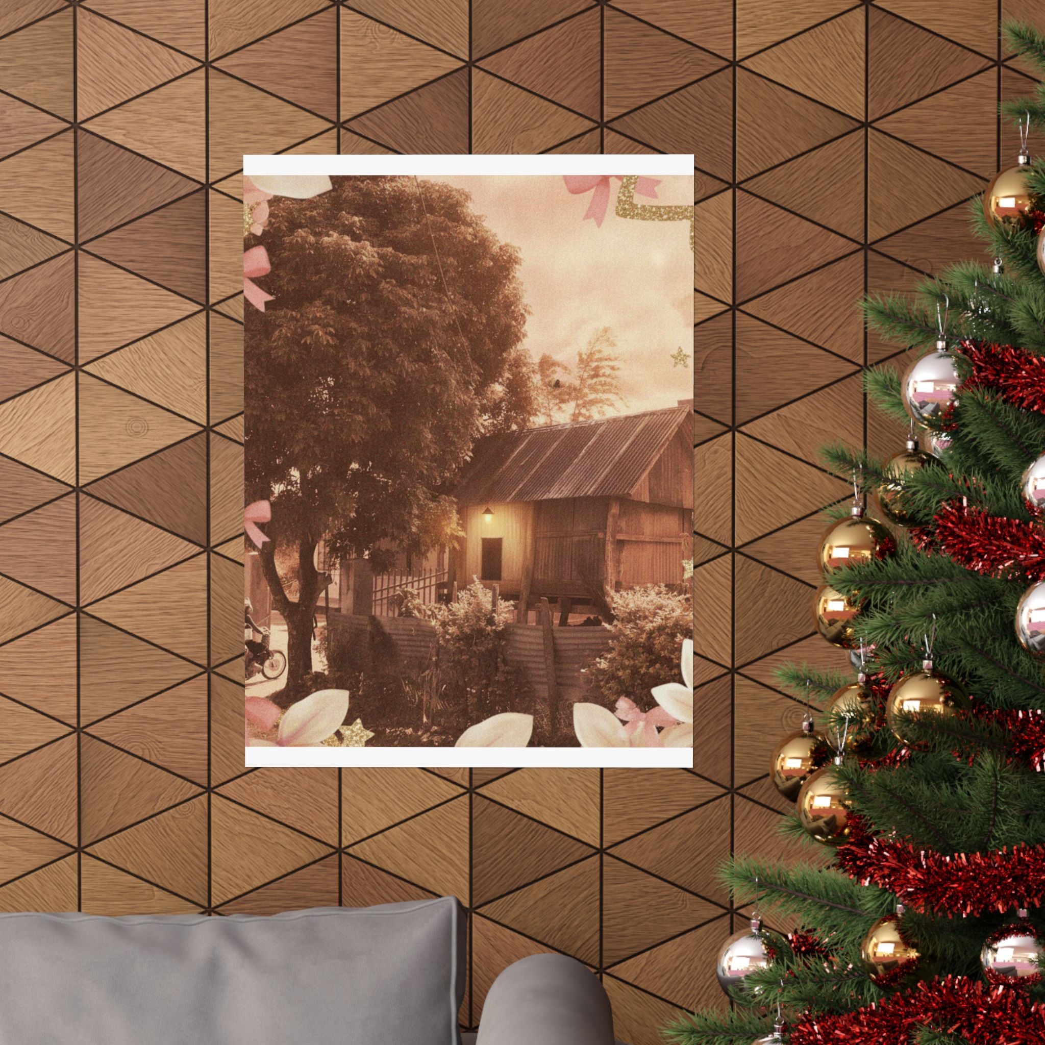 Southern Sunset — House — Matte Poster