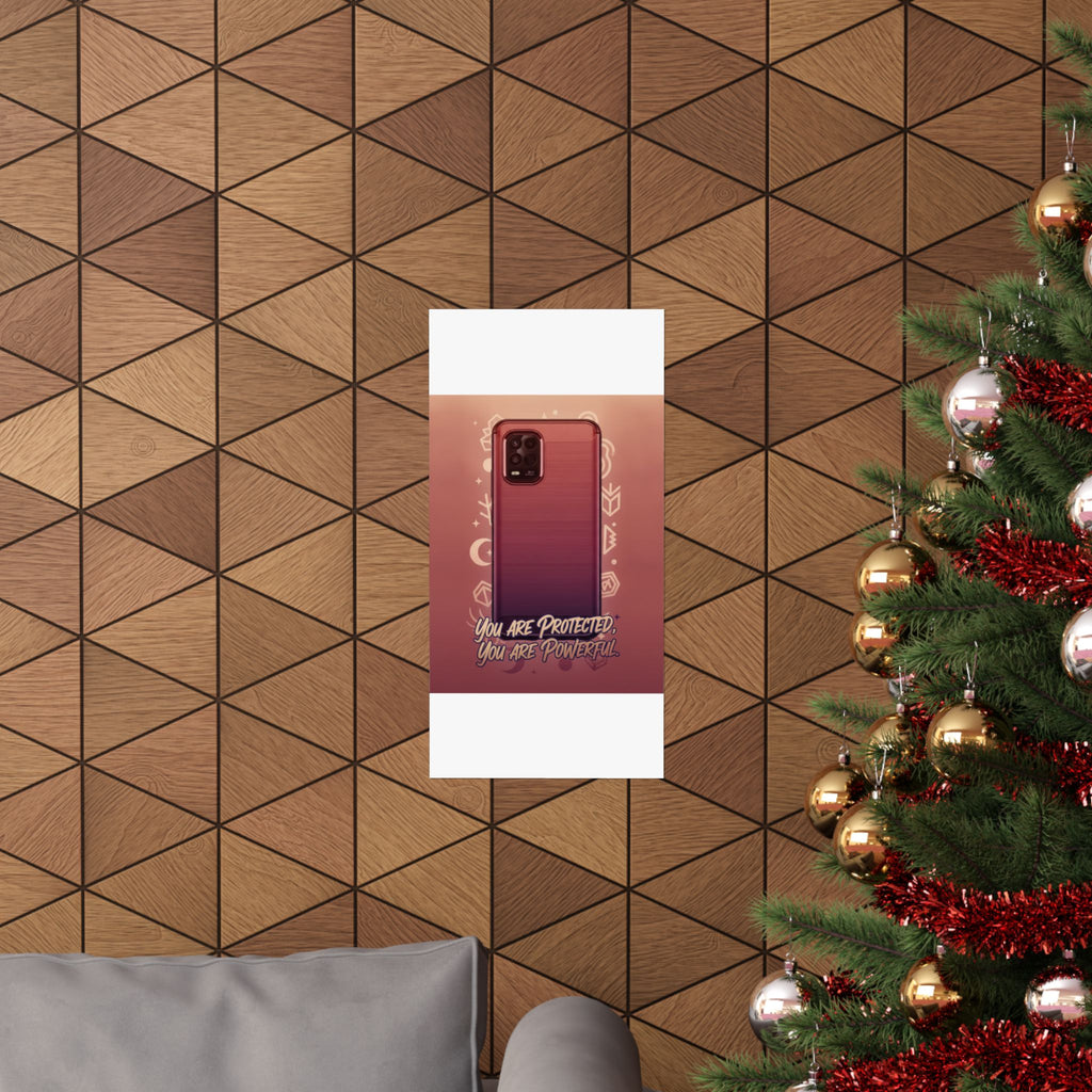 Affirmation — Phone — Matte Poster