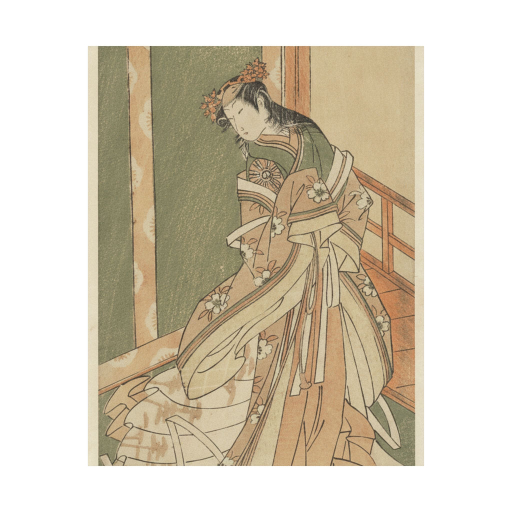 Botanical — The Third Princess (Onna San No Miya) — Matte Poster