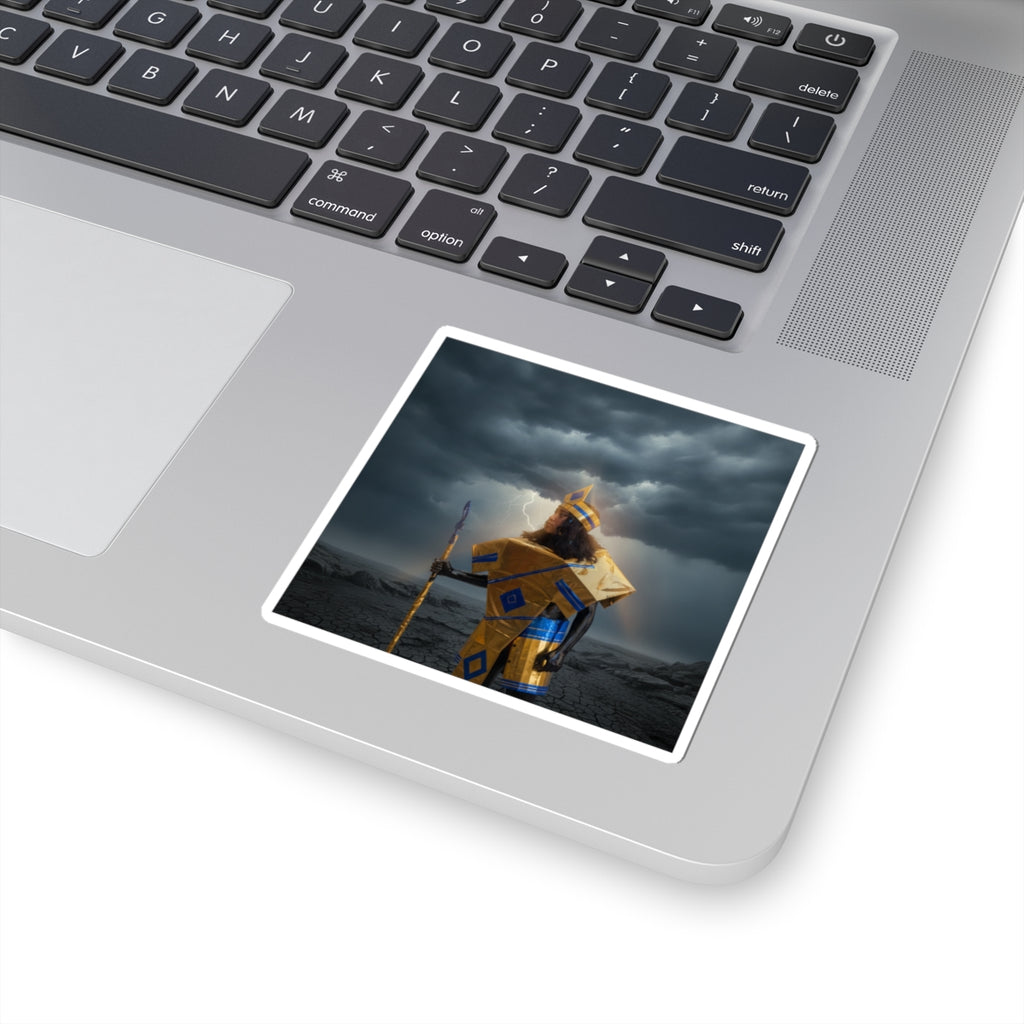 Dramatic Storm kiss-cut sticker — product view 5