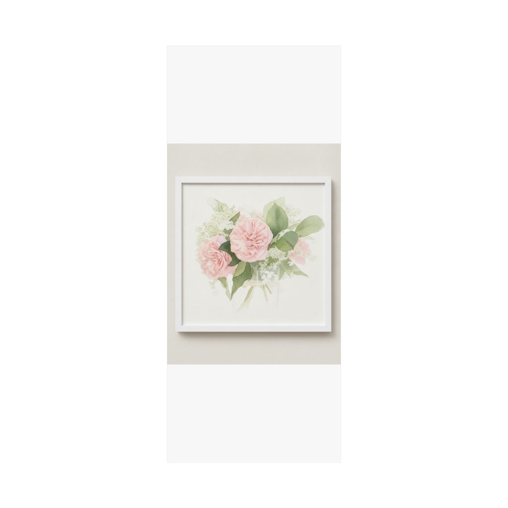 Watercolor — Flower — Matte Poster