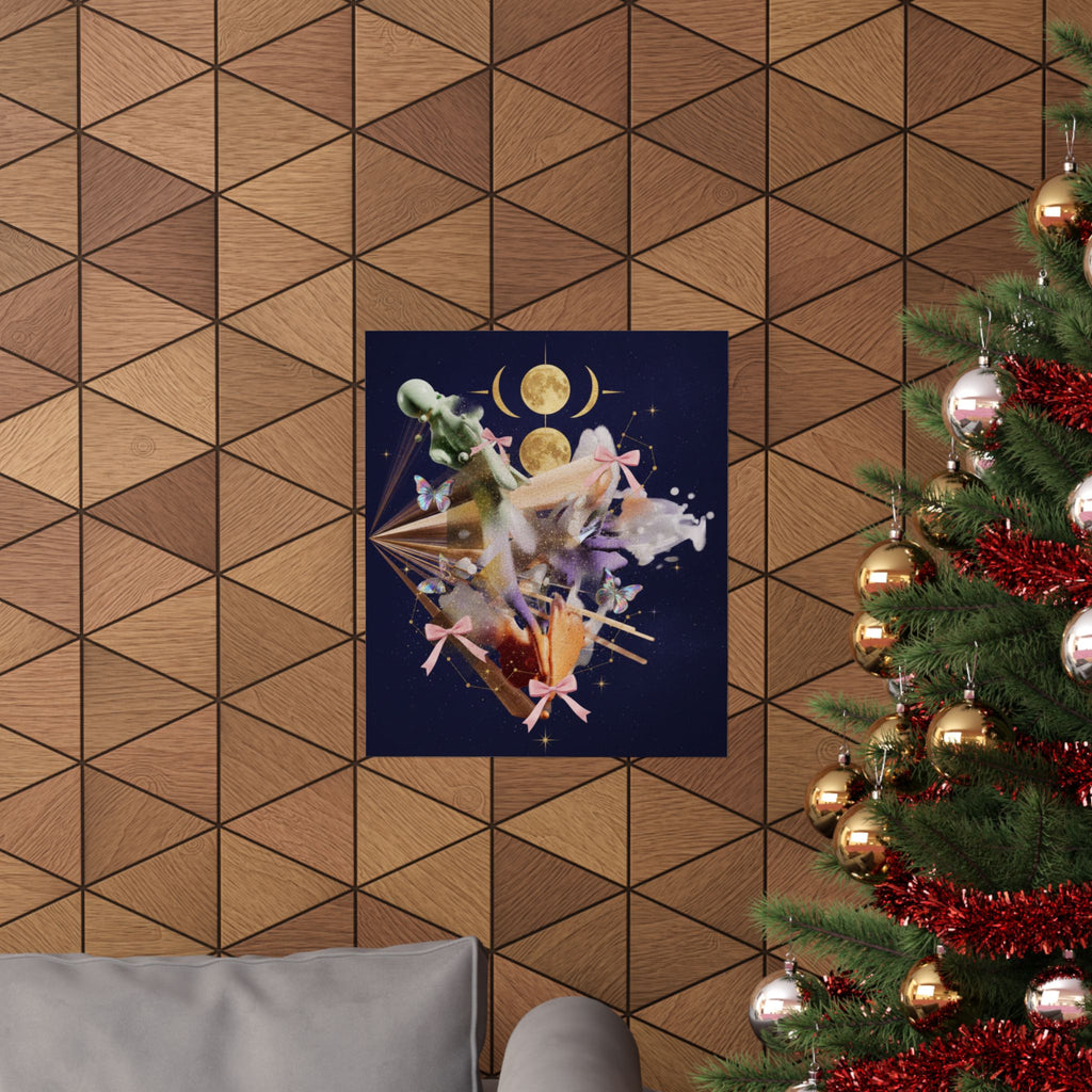 Celestial — Abstract — Matte Poster
