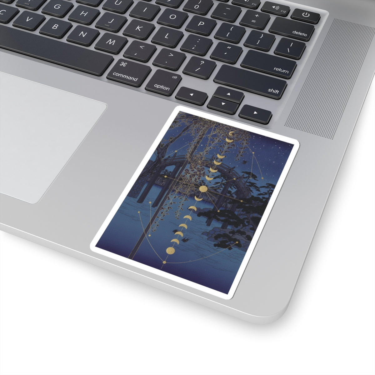 Celestial — In The Kameido Tenjin Shrine Compound — Kiss-Cut Sticker