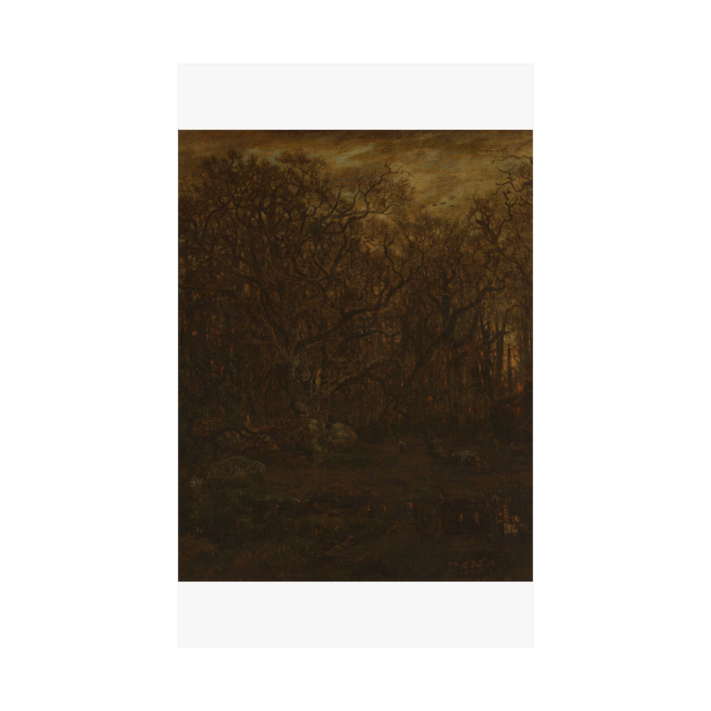 Scenic Nature — Forest — Matte Poster