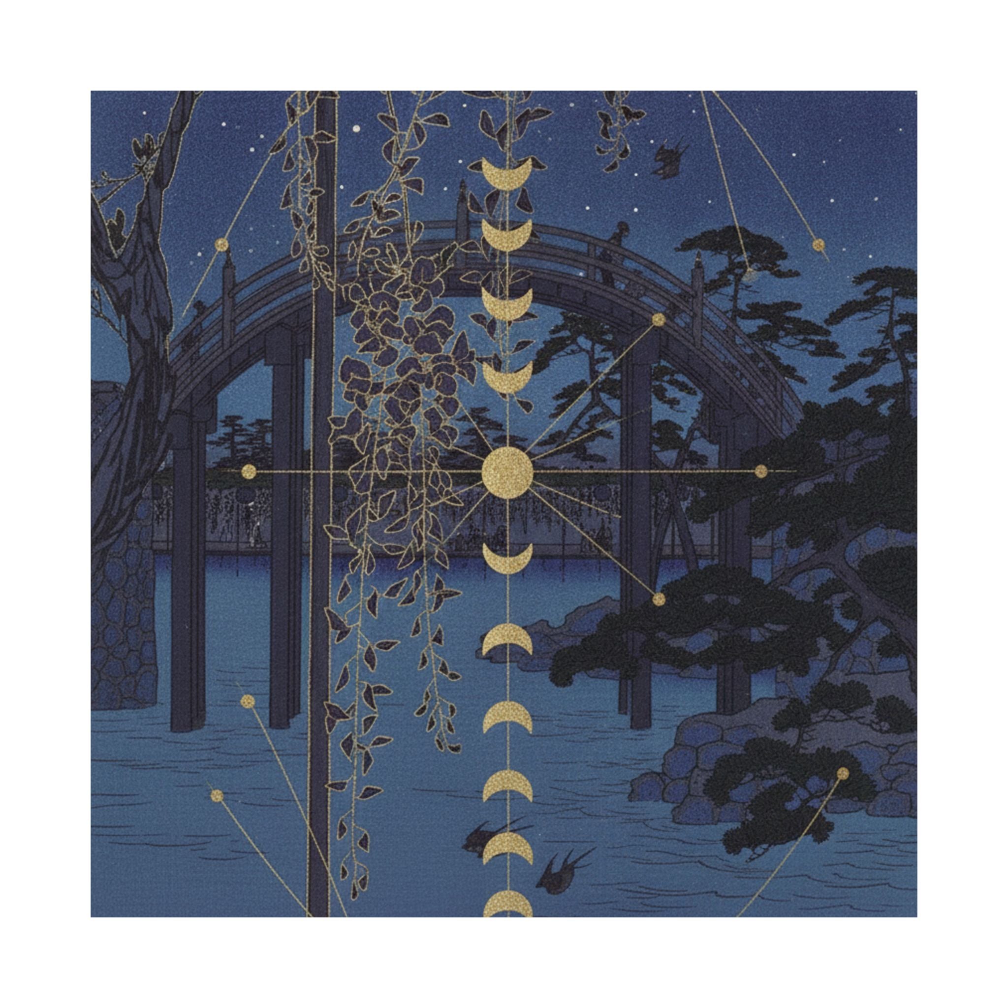 Celestial — In The Kameido Tenjin Shrine Compound — Matte Poster