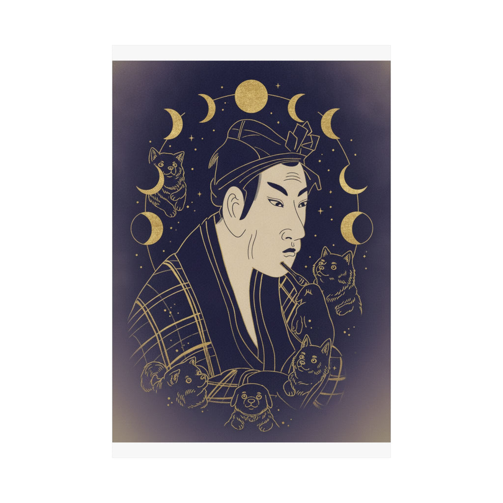 Celestial — The Actor Matsumoto Koshiro As Banzuin Chobei — Matte Poster