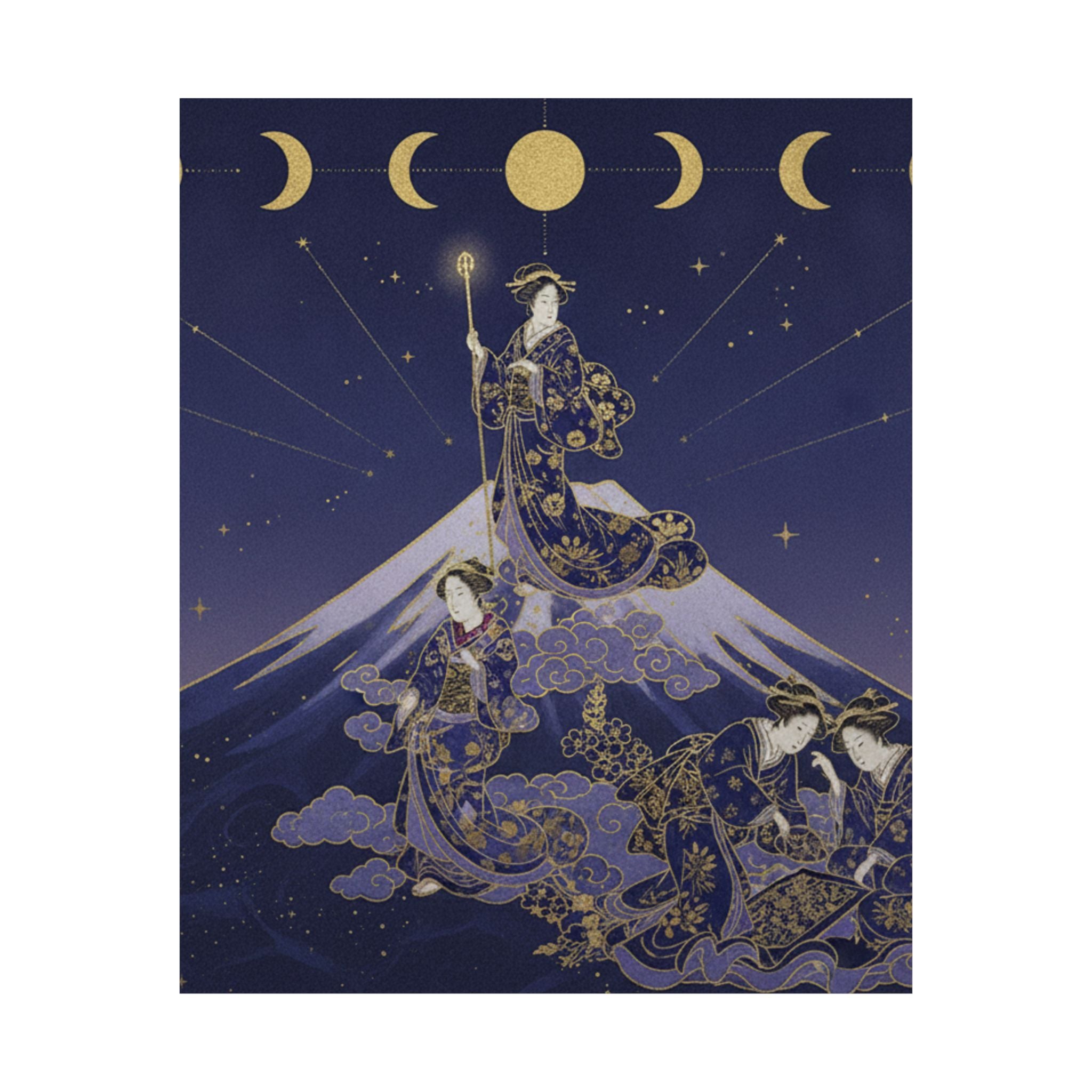 Celestial — Actors [Out Of Costume] Like Mount Fuji [Without Snow] In Summer (Yakusha Natsu  — Matte Poster