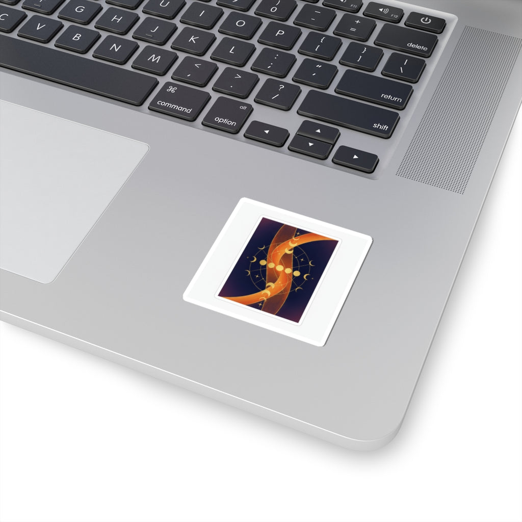 Celestial kiss-cut sticker — product view 11