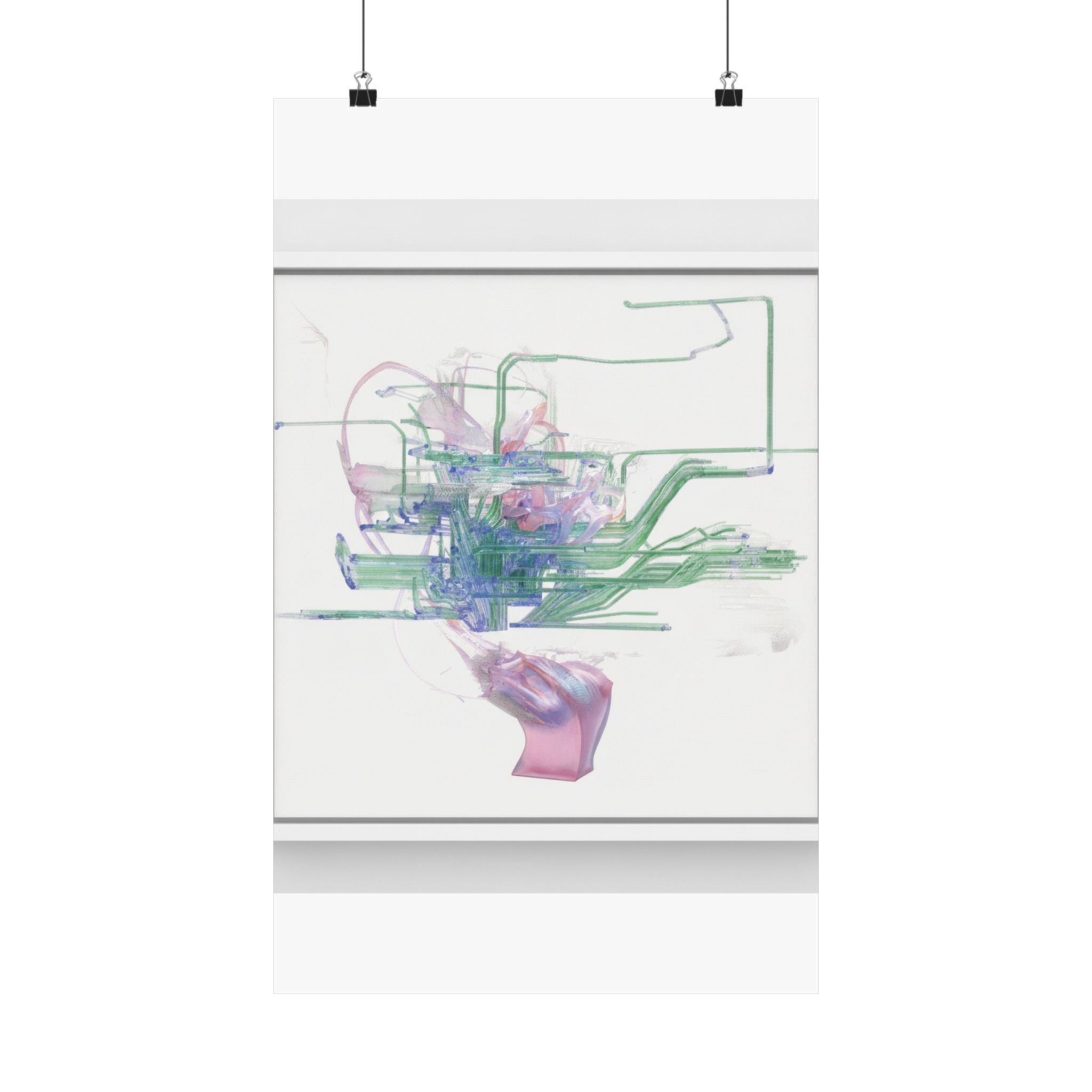 Watercolor — Abstract — Matte Poster