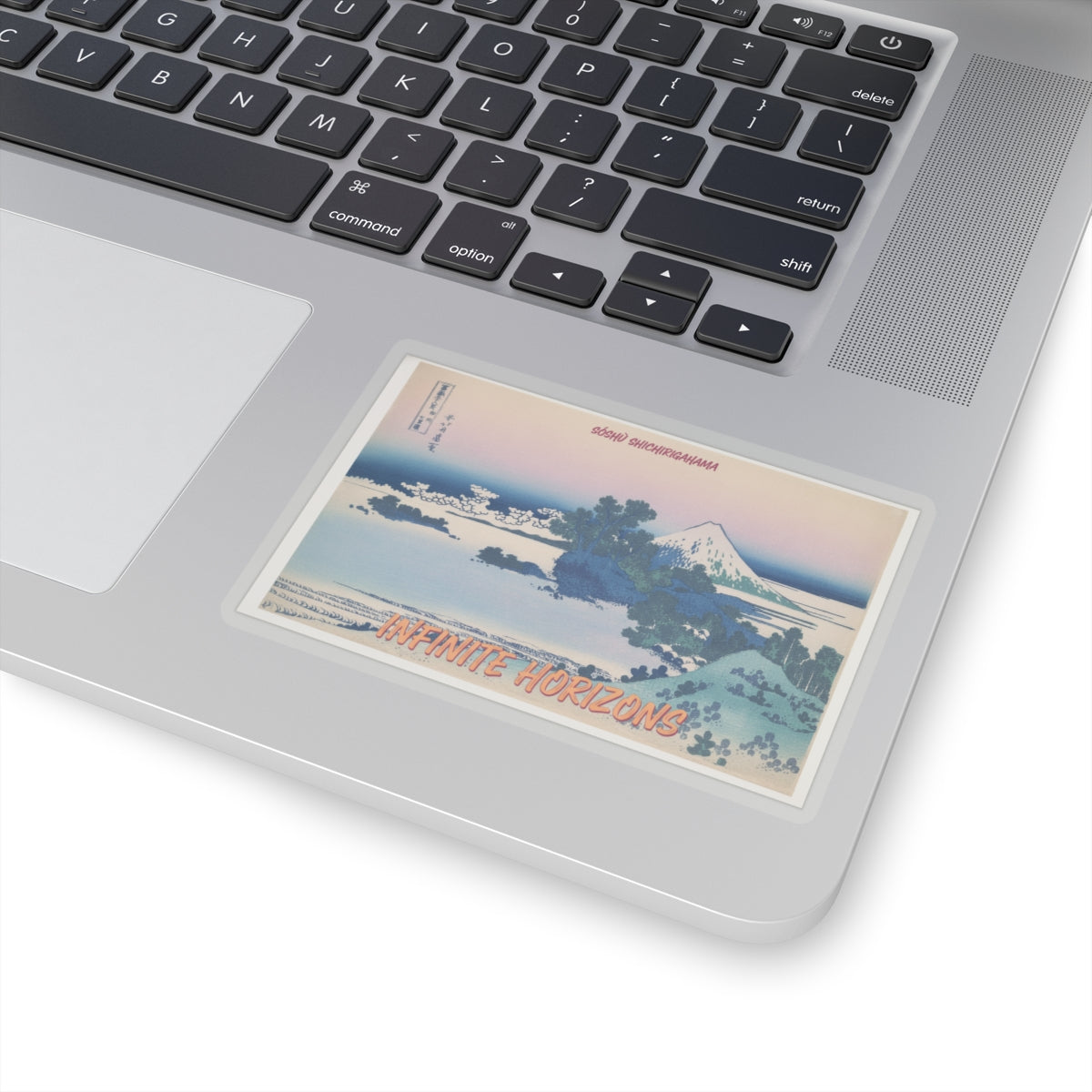Affirmation — Shichirigahama In Sagami Province (Sōshū Shichirigahama), From The Series Thirty — Kiss-Cut Sticker