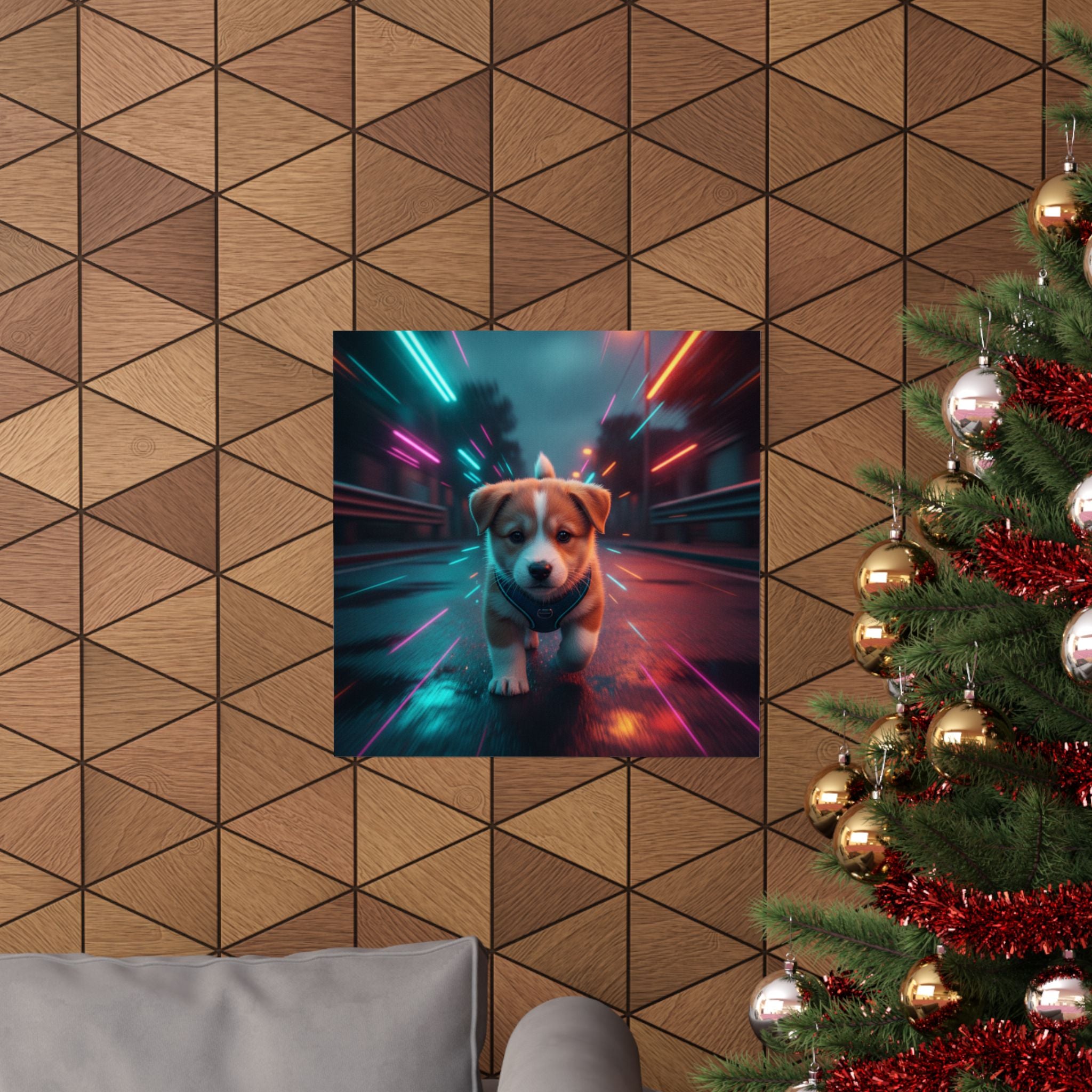 Fast Furious — Dog — Matte Poster
