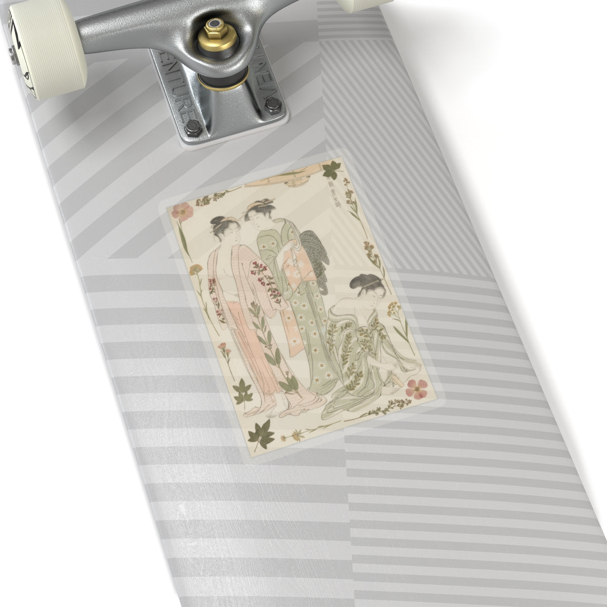 Botanical — Cutting The Toenails; The Toilet After The Bath — Kiss-Cut Sticker