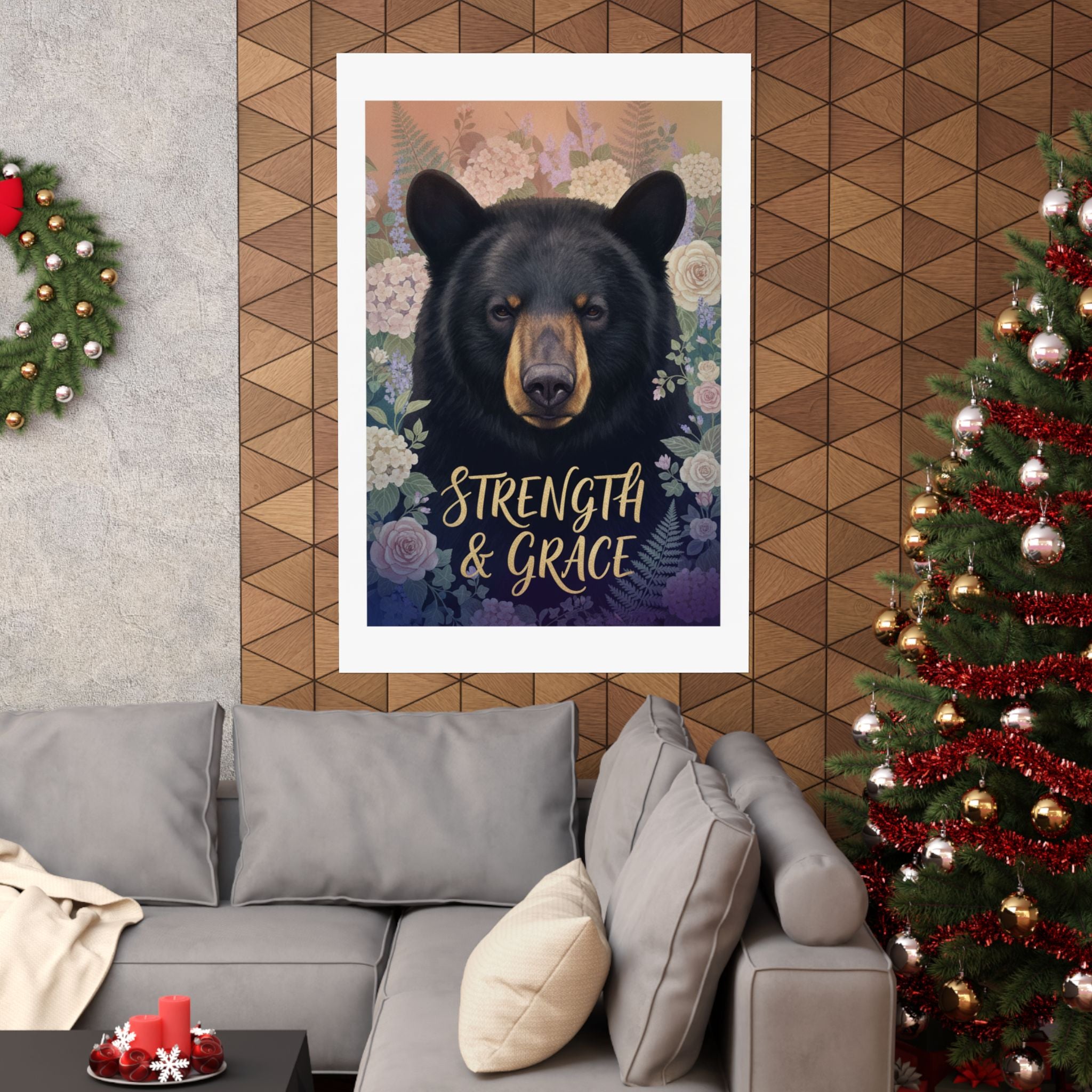 Affirmation — Bear — Matte Poster