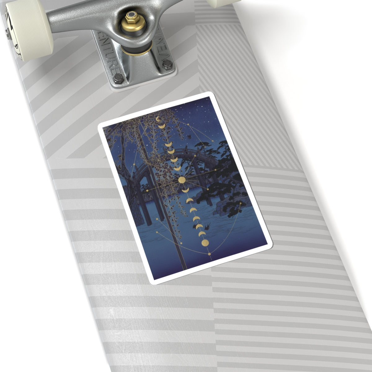 Celestial — In The Kameido Tenjin Shrine Compound — Kiss-Cut Sticker