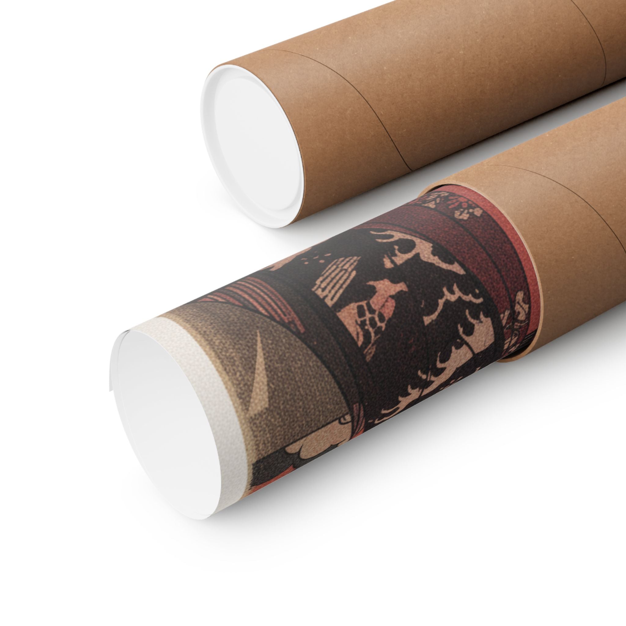 Japanese Street — The First Nakamura Nakazo As A Samurai — Matte Poster