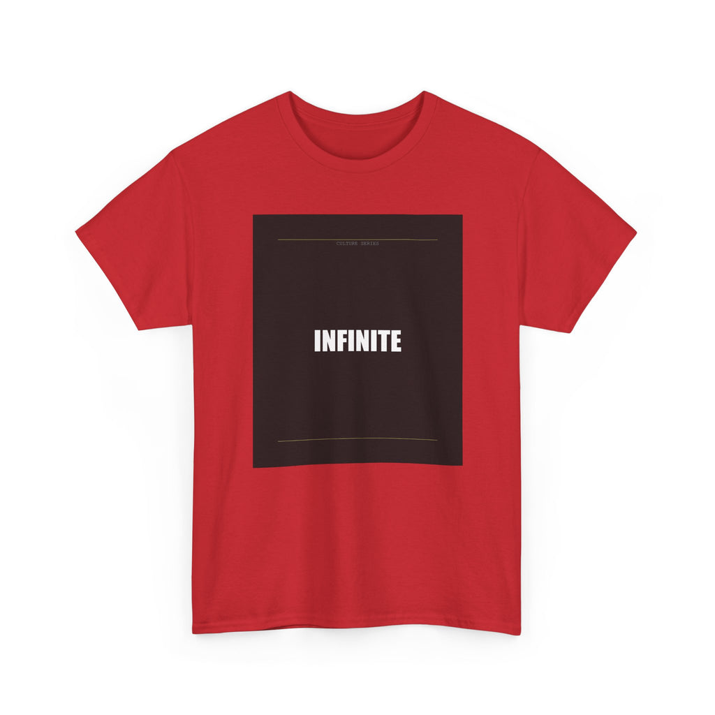 INFINITE Bold Type Charcoal Block Graphic Tee
