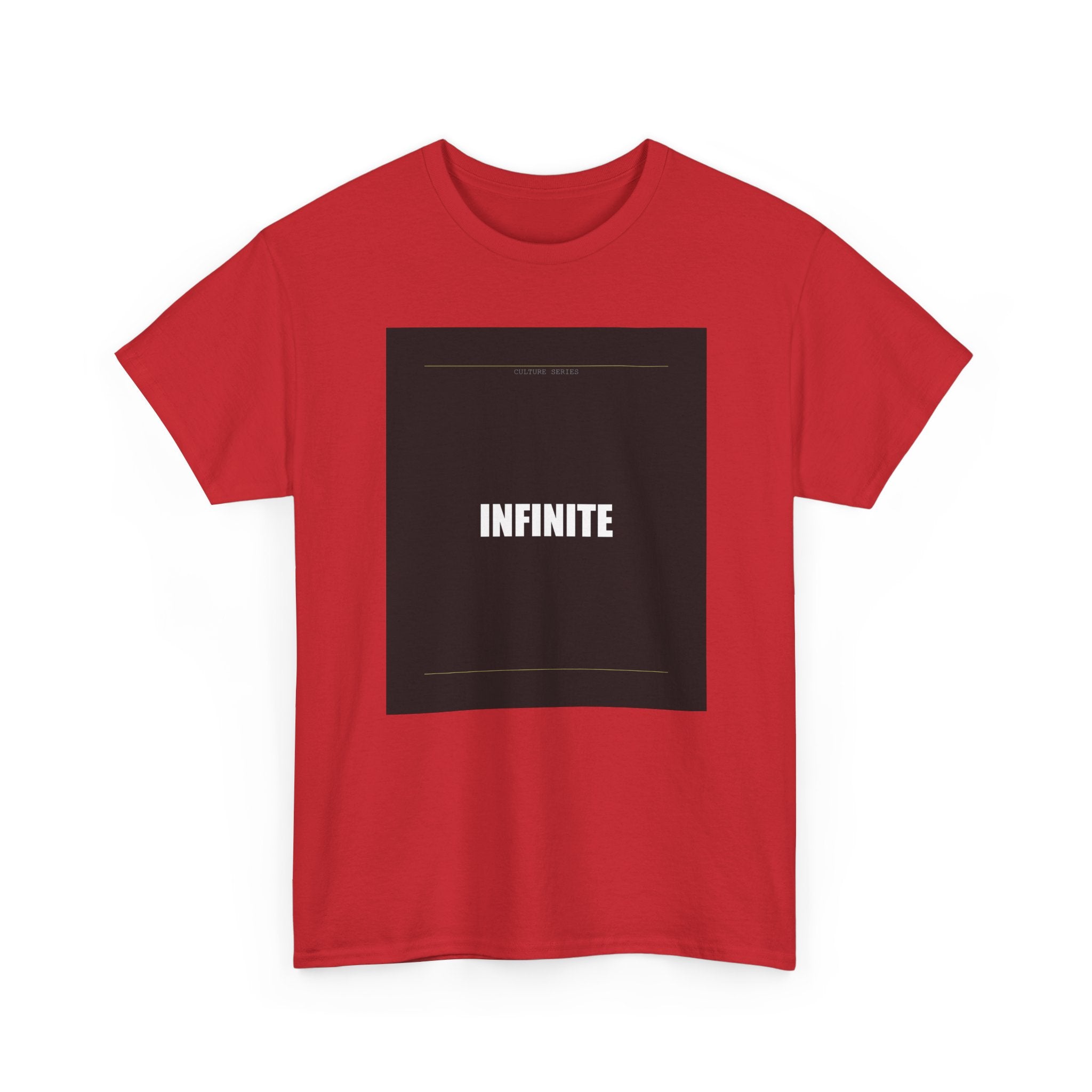 INFINITE Bold Type Charcoal Block Graphic Tee