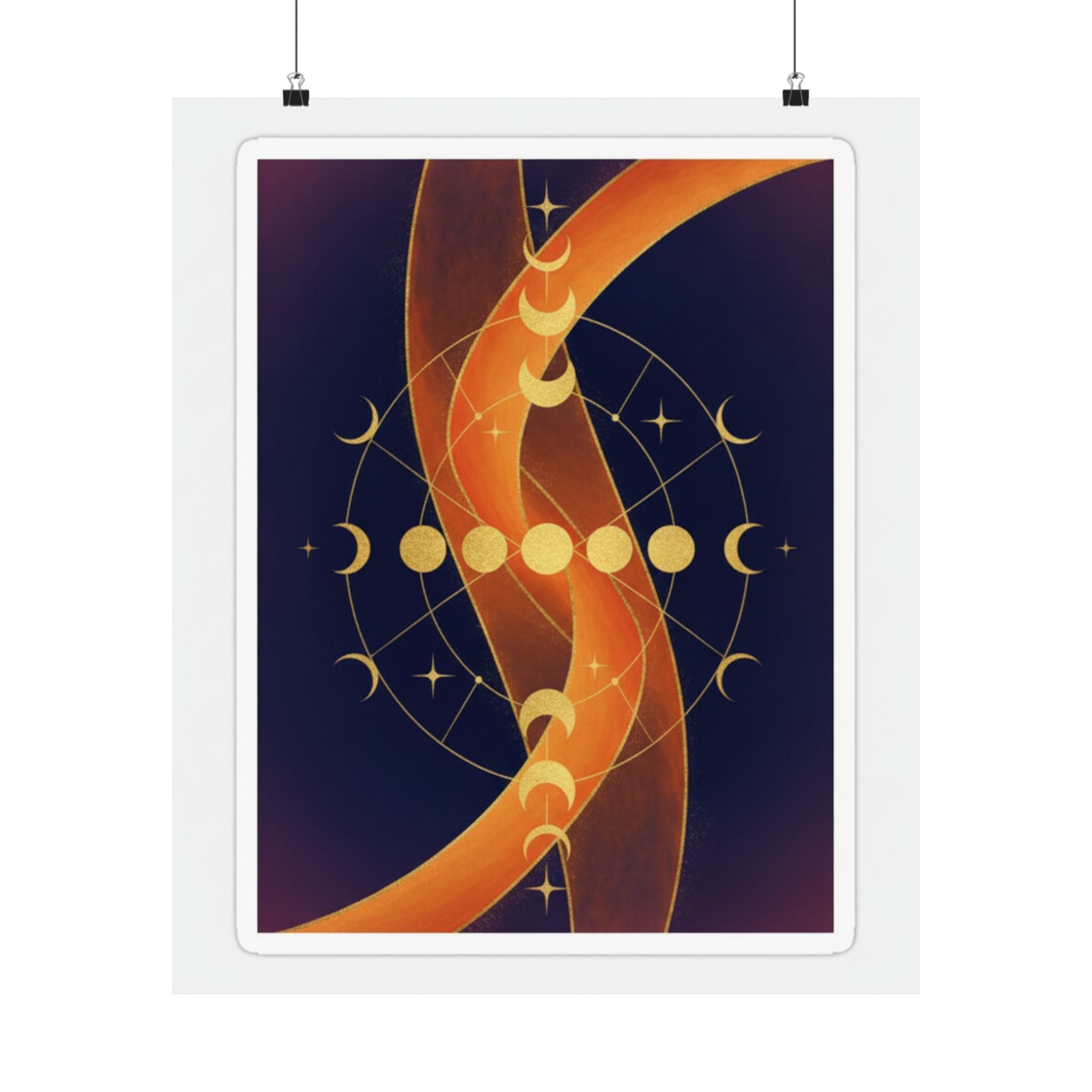 Celestial — Abstract — Matte Poster