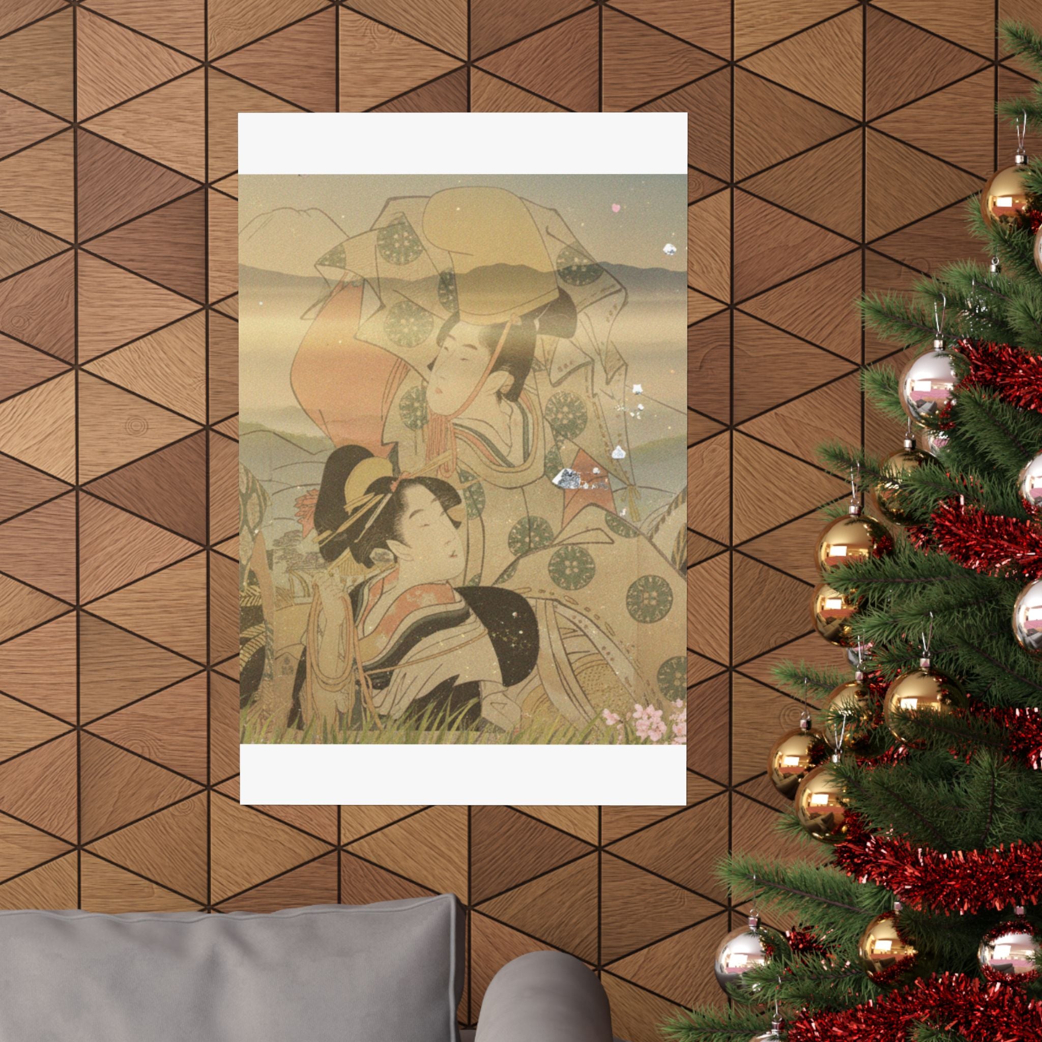 Scenic Nature — Narihira'S Journey To The East — Matte Poster