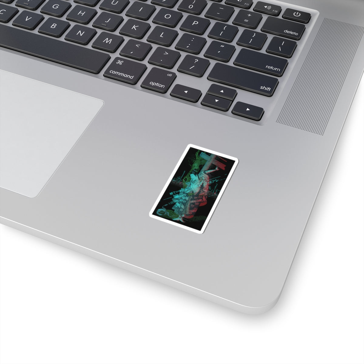 Glitch Culture — Portrait Of An Actor — Kiss-Cut Sticker