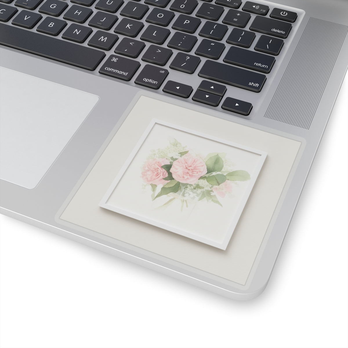 Watercolor — Flower — Kiss-Cut Sticker