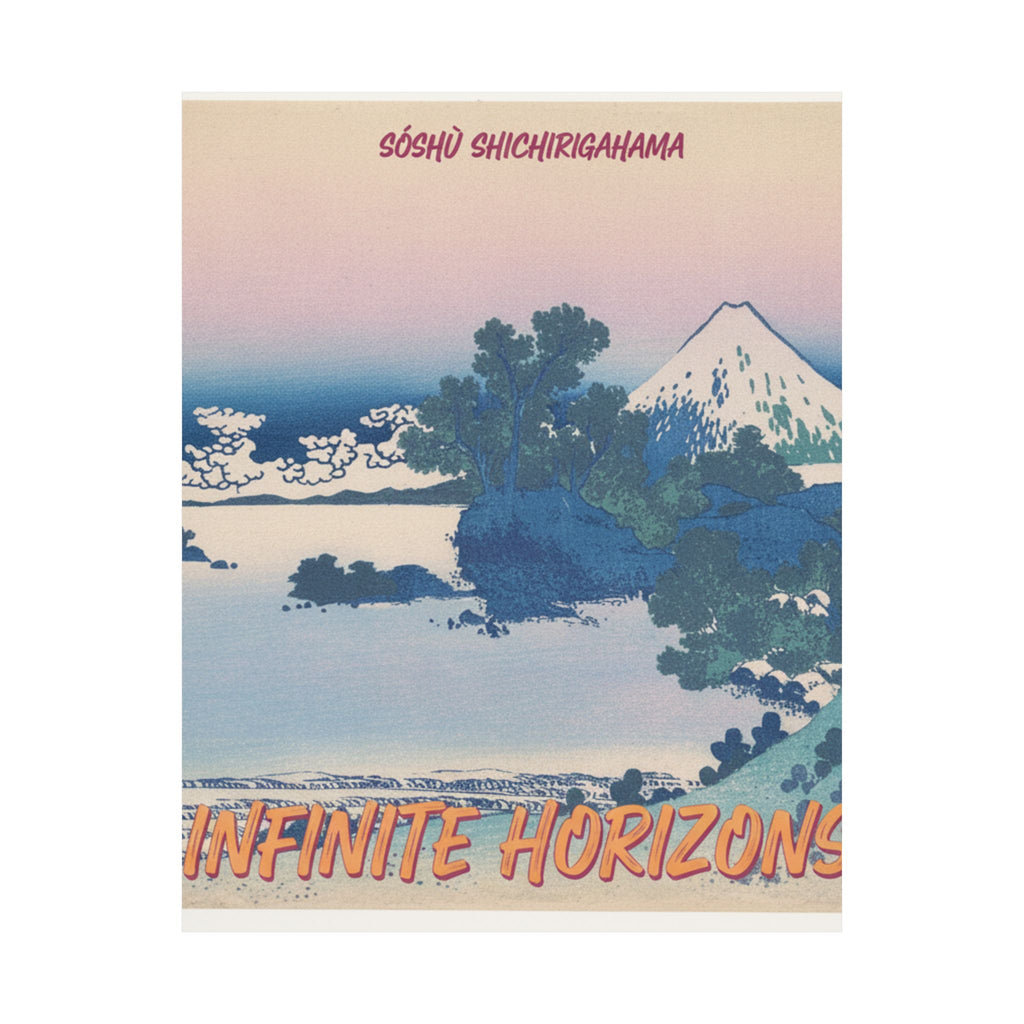 Affirmation — Shichirigahama In Sagami Province (Sōshū Shichirigahama), From The Series Thirty — Matte Poster