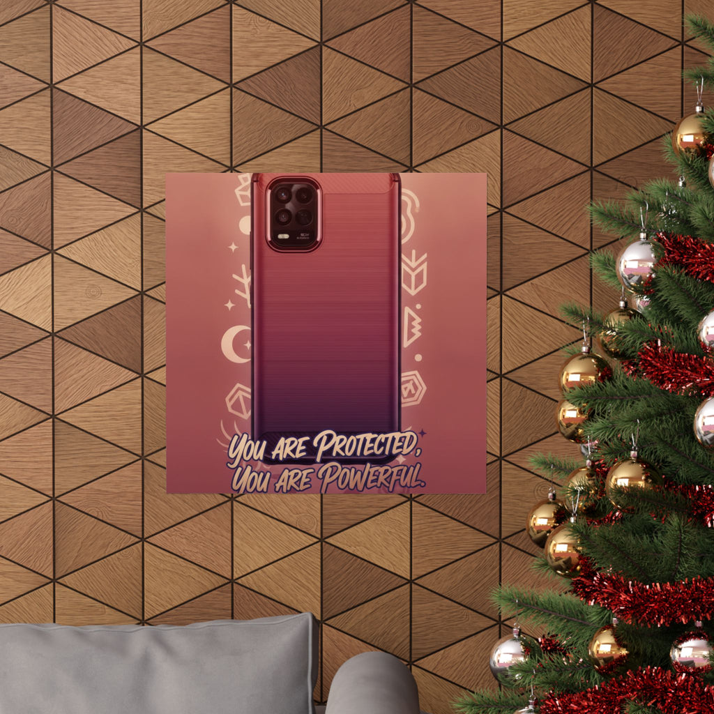 Affirmation — Phone — Matte Poster