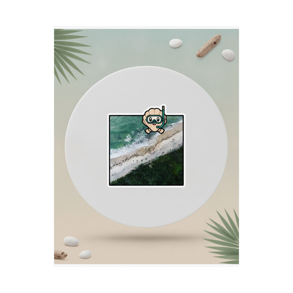 Product Marketing — Beach — Matte Poster