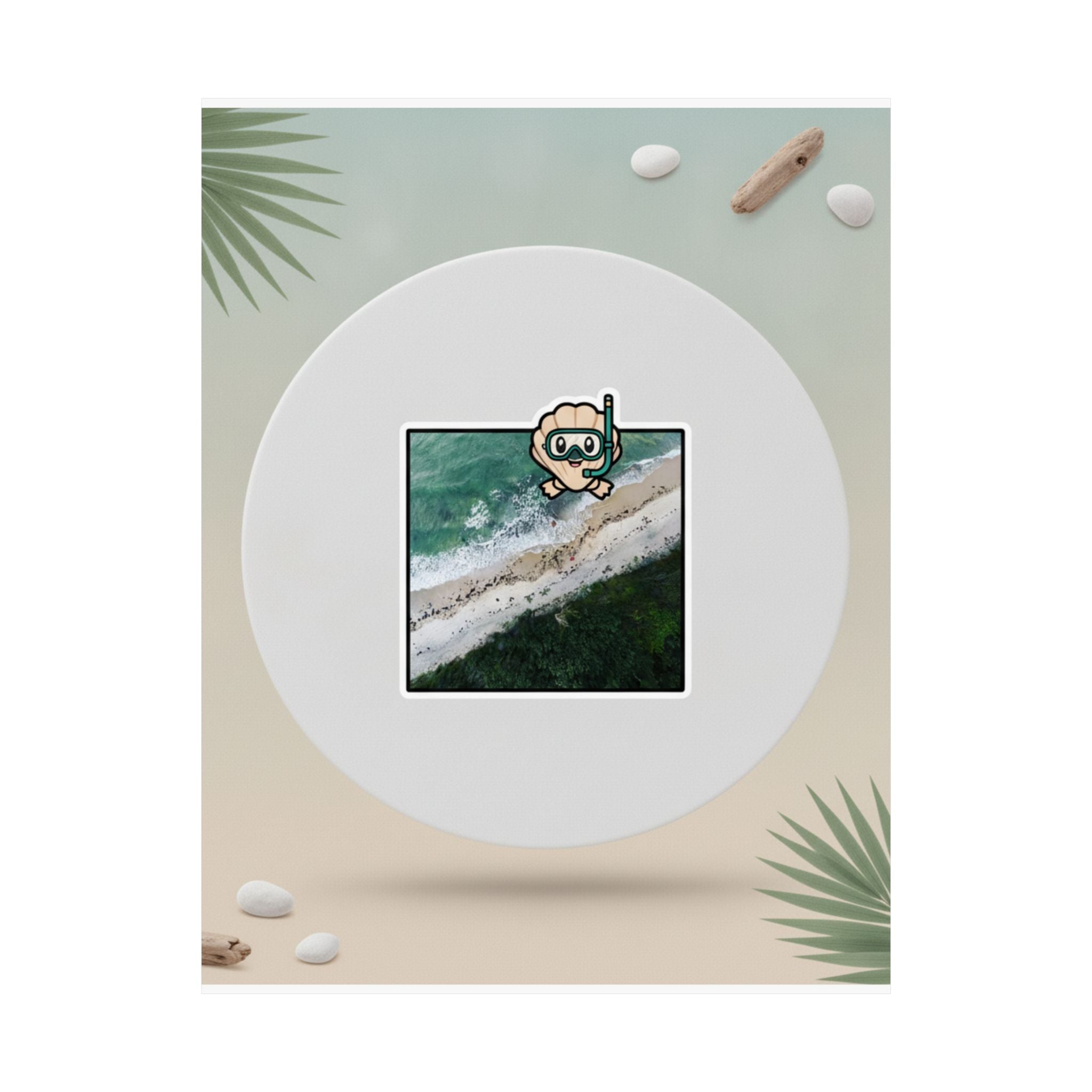 Product Marketing — Beach — Matte Poster