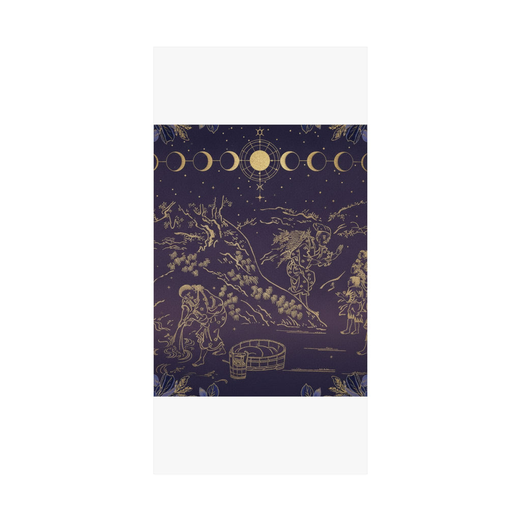 Celestial — Fagot–Gatherer Finds Boy With Sparrow — Matte Poster