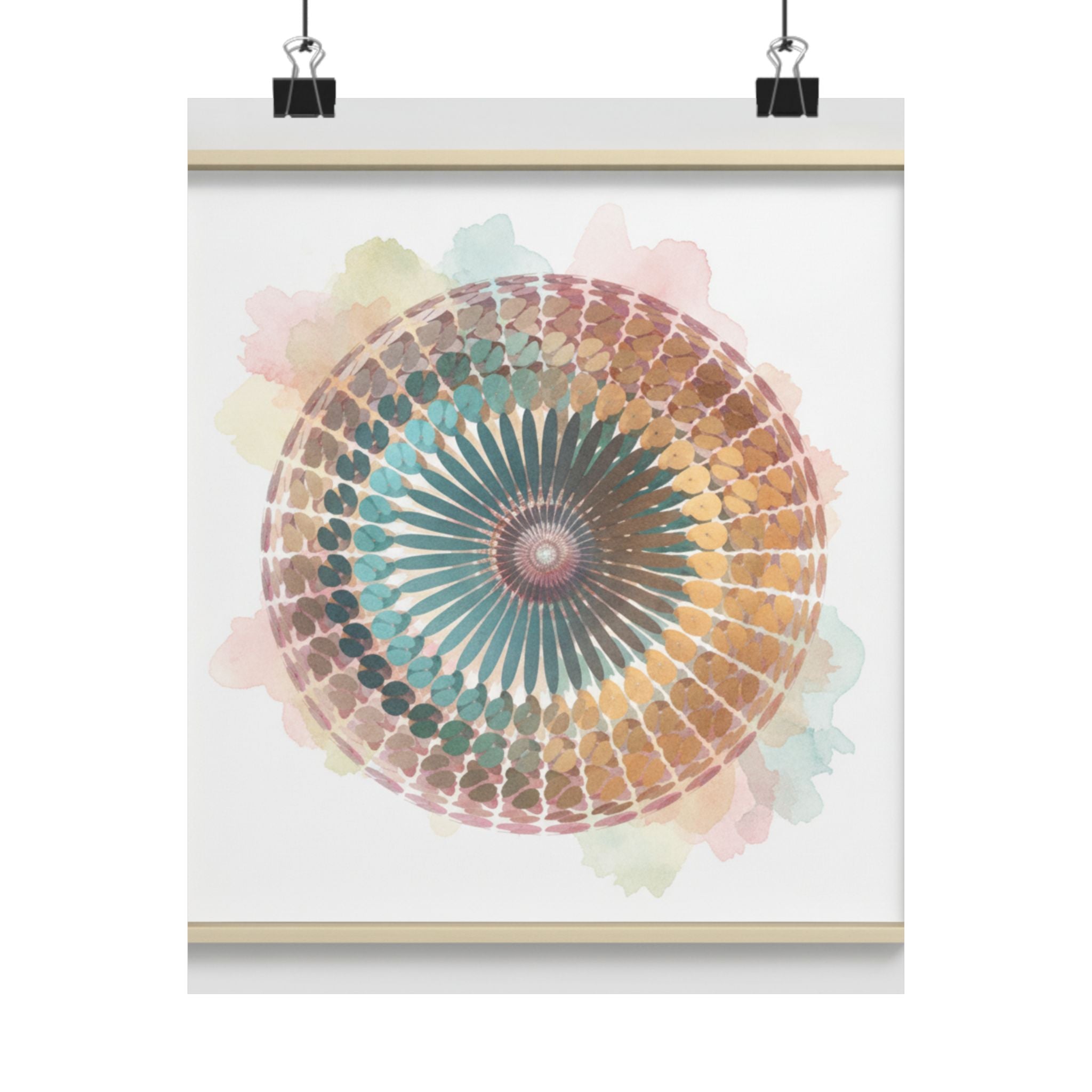 Watercolor art print — product view 6