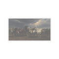 Dramatic Storm — Horse — Kiss-Cut Sticker