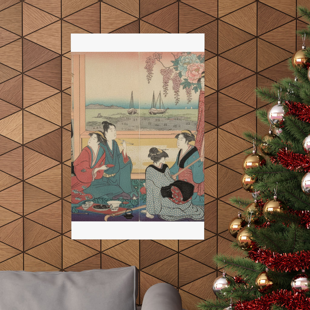 Affirmation — Teahouse In Shinagawa — Matte Poster