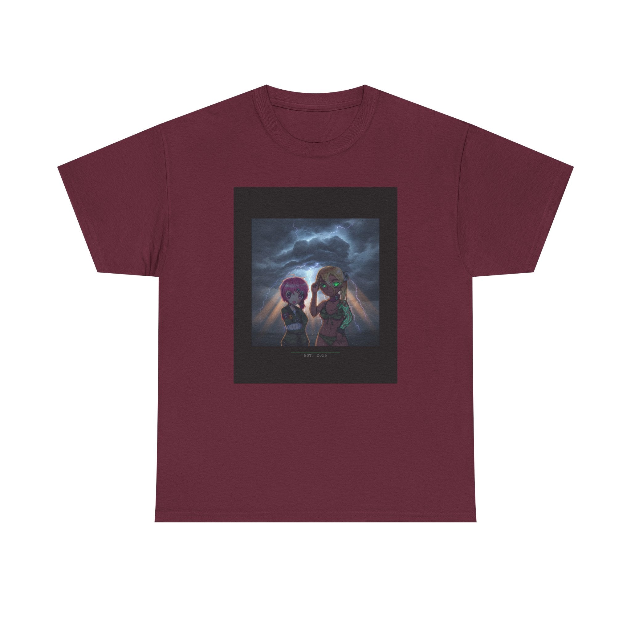 CITY NEVER SLEEPS graphic tee — product view 4