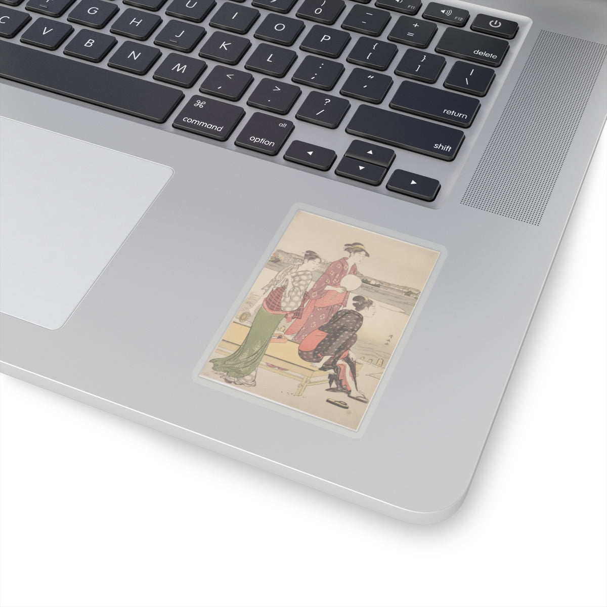 Watercolor — Evening On The Banks Of The Sumida River — Kiss-Cut Sticker