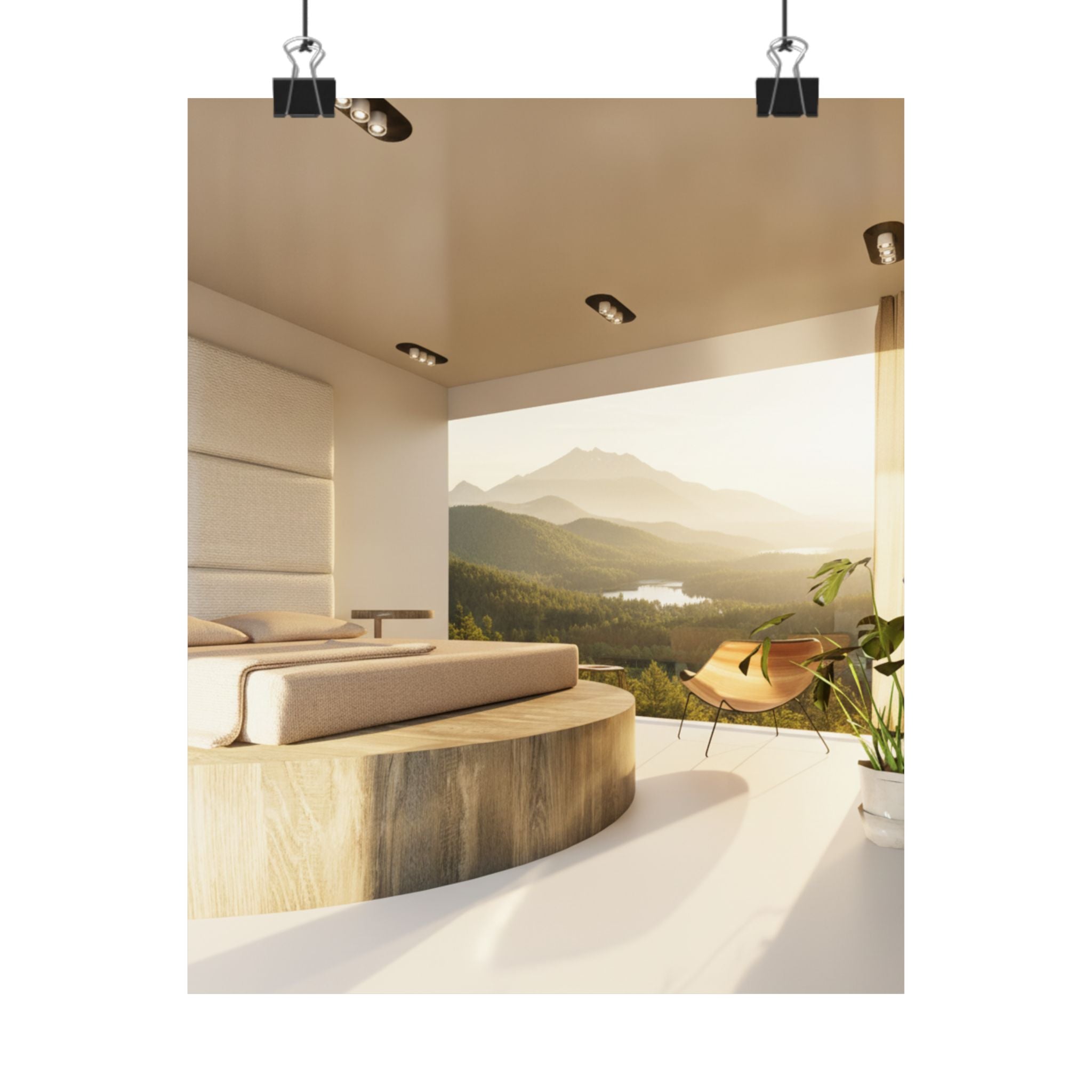 Scenic Nature — Bedroom — Matte Poster