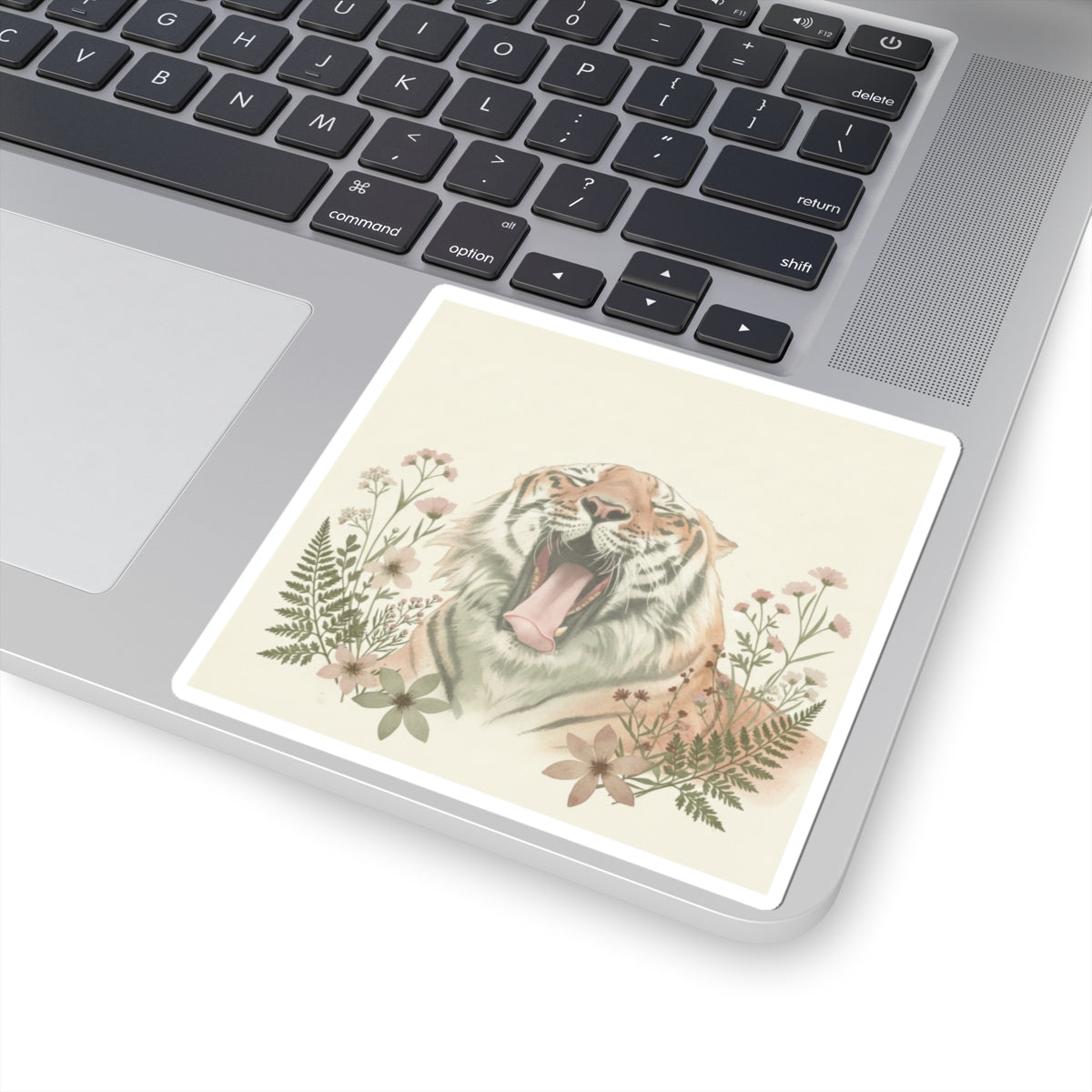 Botanical — Tiger — Kiss-Cut Sticker