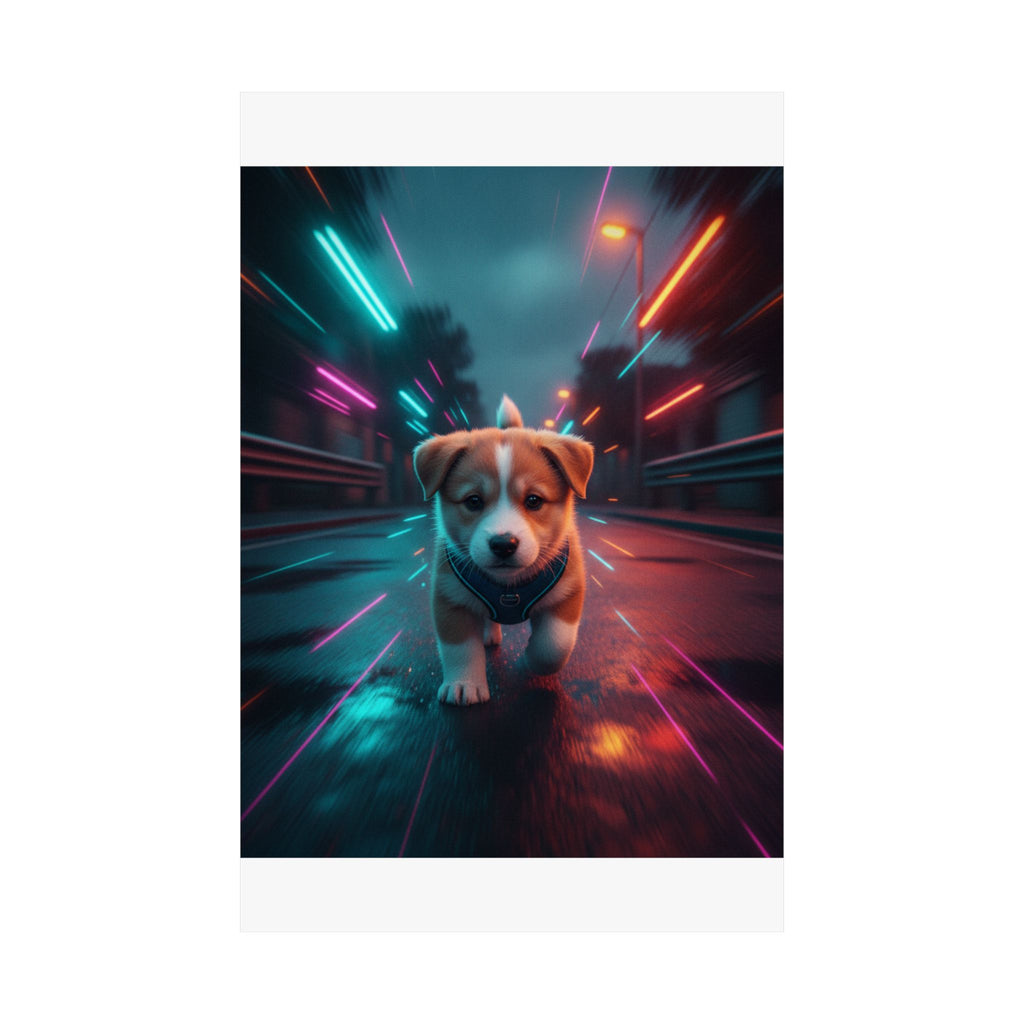 Fast Furious — Dog — Matte Poster