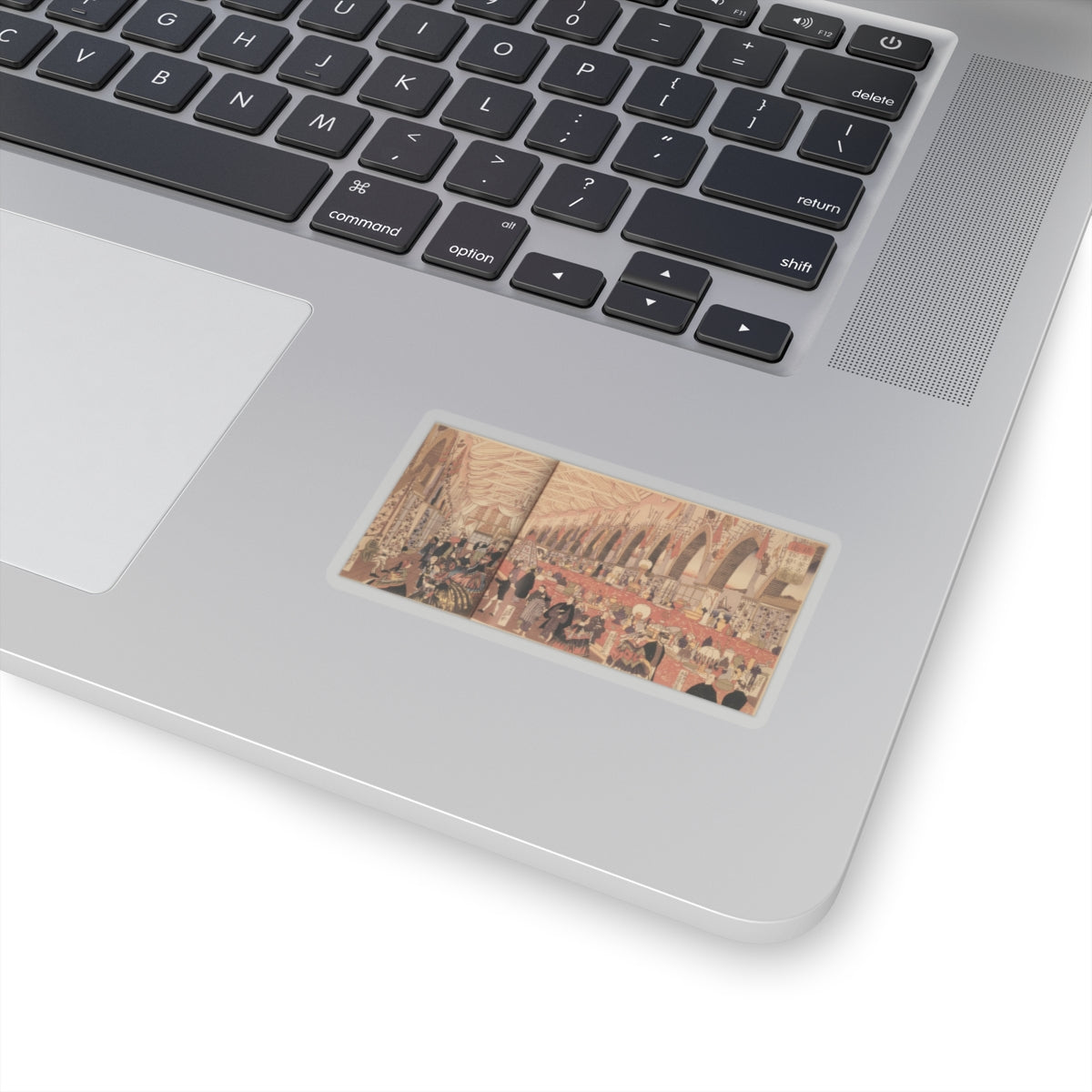 Southern Sunset — Picture Of A Prosperous English Trading Firm In Yokohama — Kiss-Cut Sticker