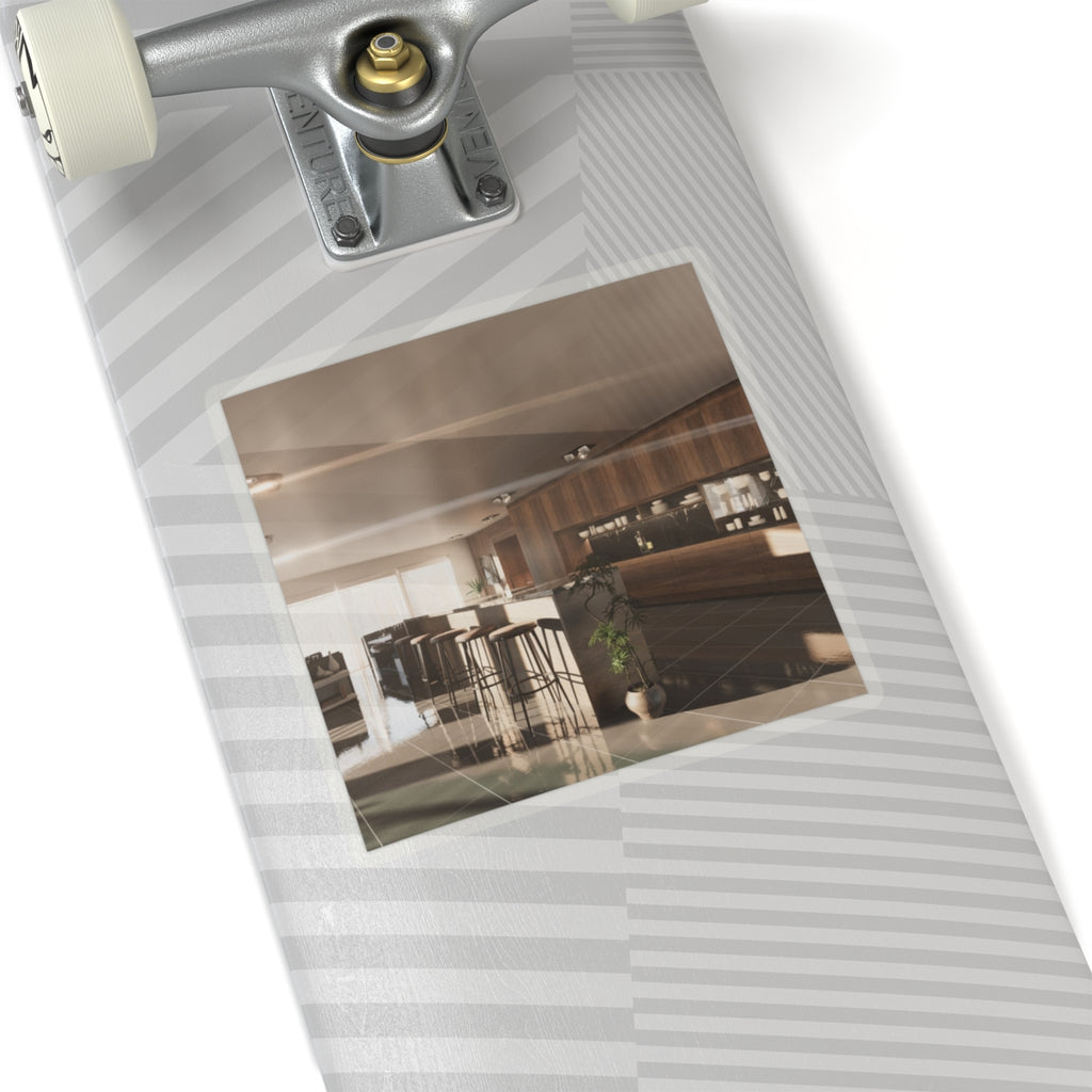 Cinematic — Kitchen — Kiss-Cut Sticker