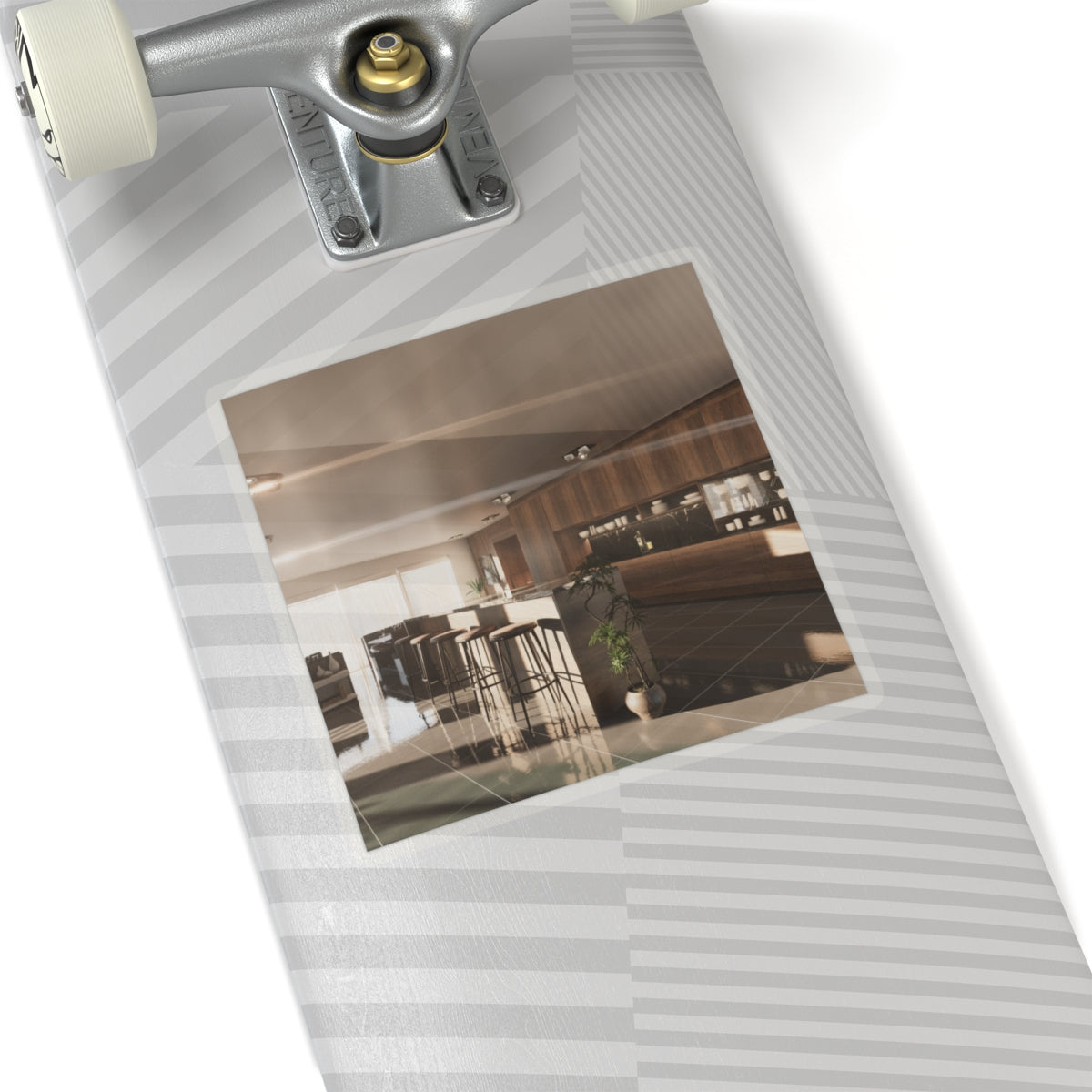 Cinematic — Kitchen — Kiss-Cut Sticker