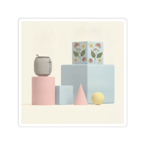 Botanical — Abstract — Kiss-Cut Sticker