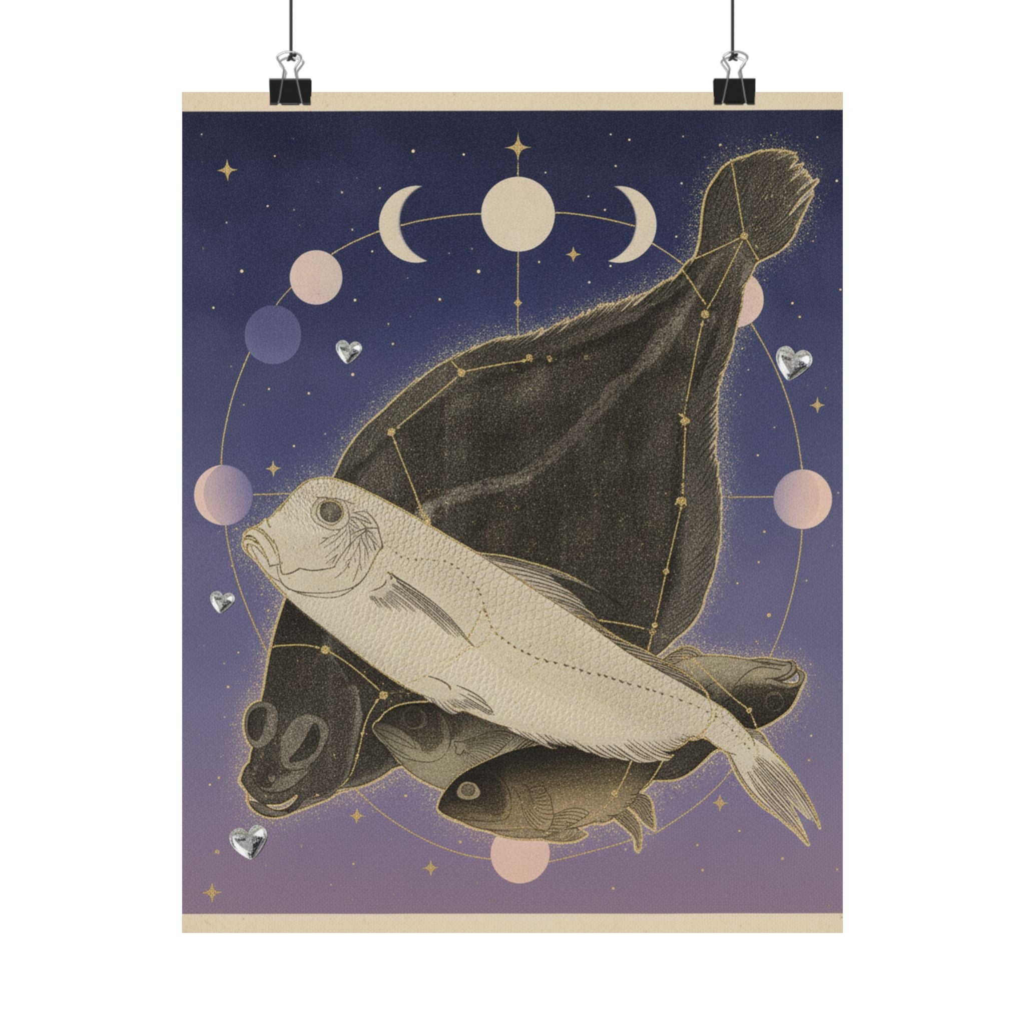 Celestial art print — product view 5