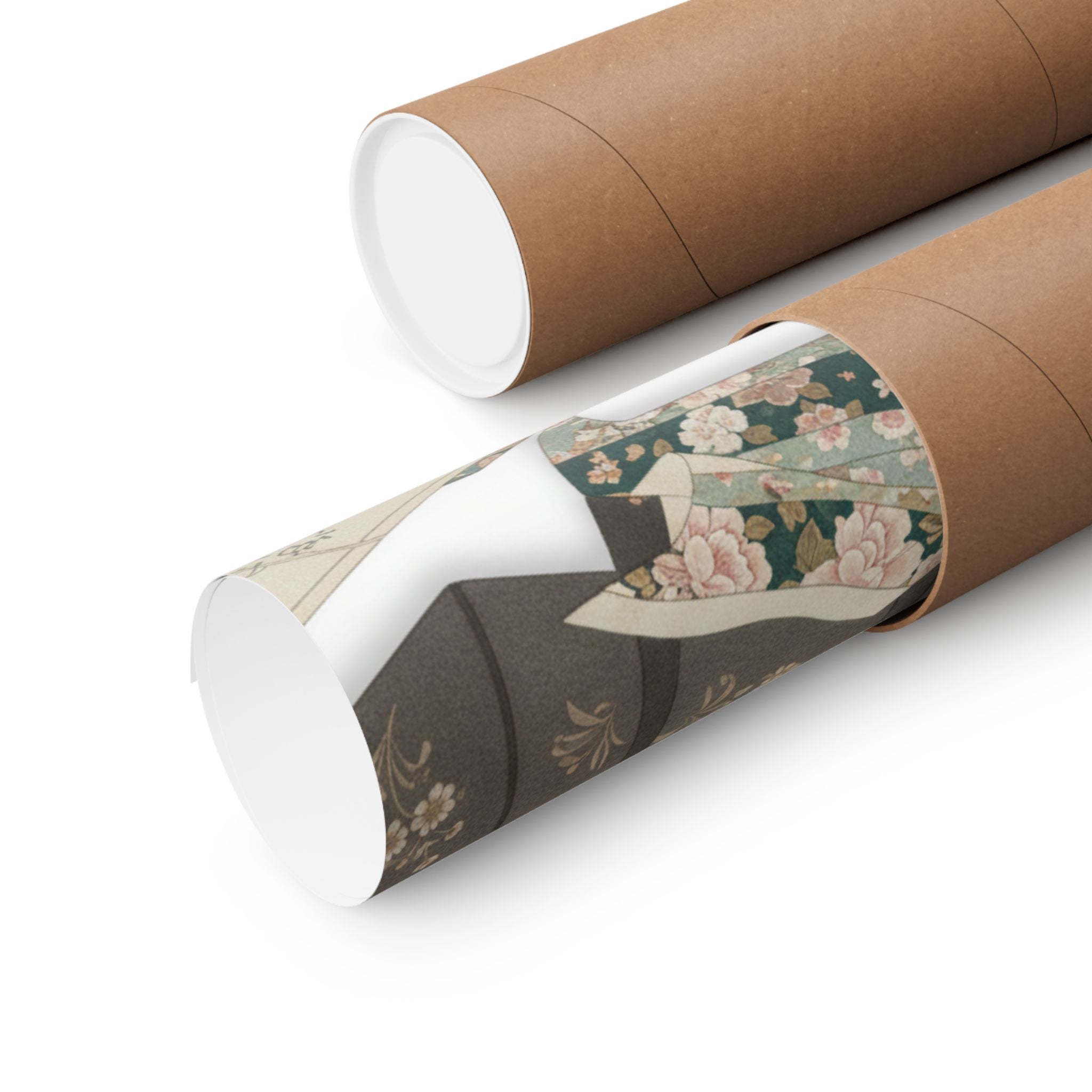 Ecommerce Main — Box With Draperies — Matte Poster