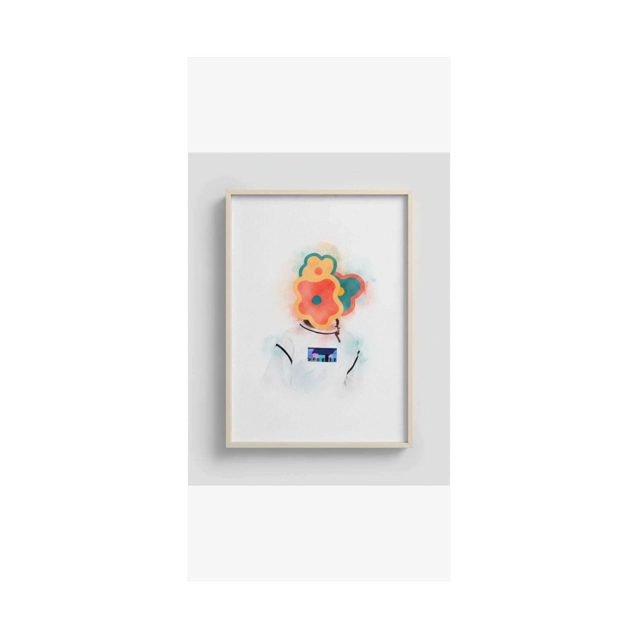 Watercolor — Flower — Matte Poster